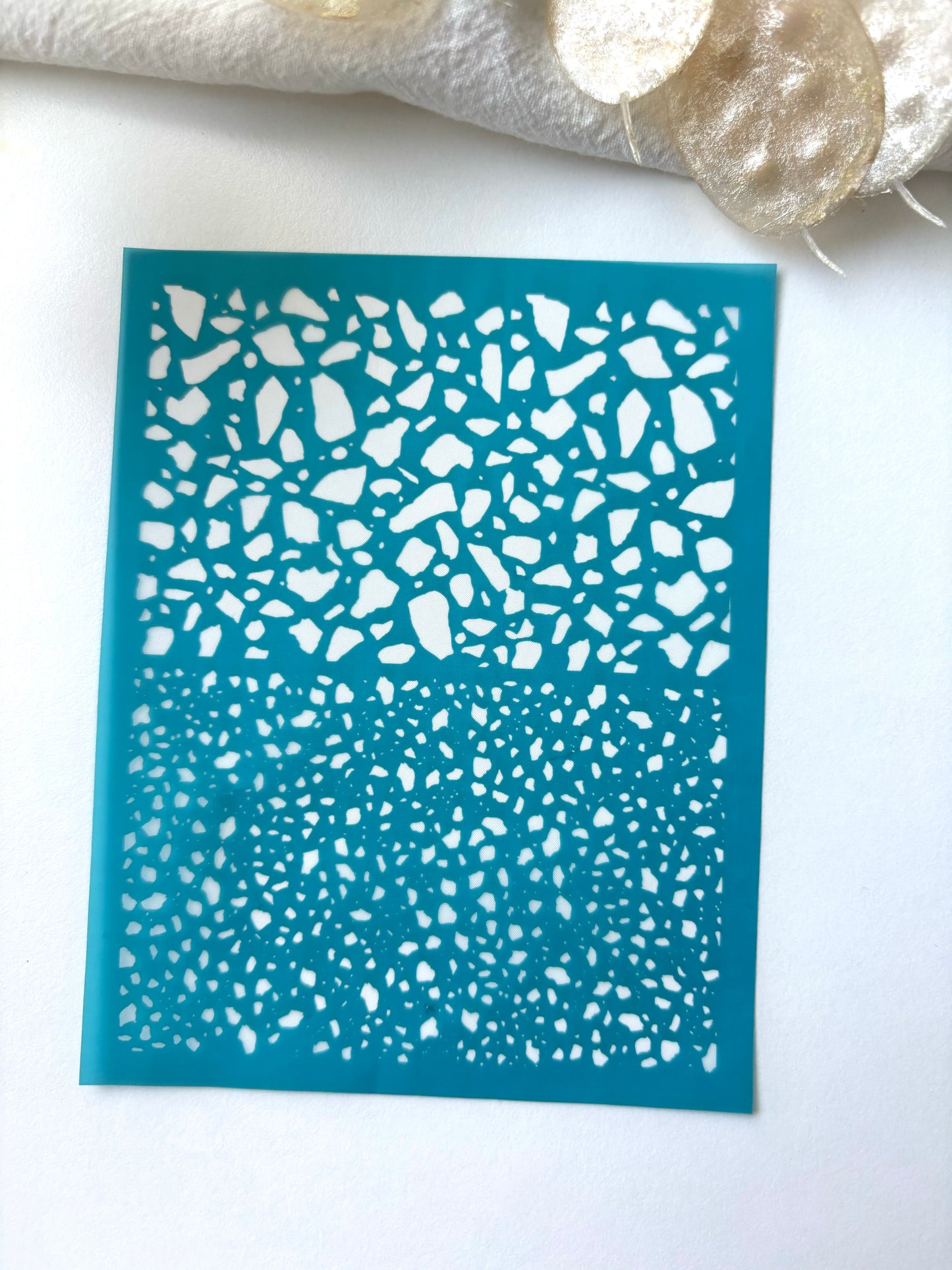 Silkscreen terrazzo