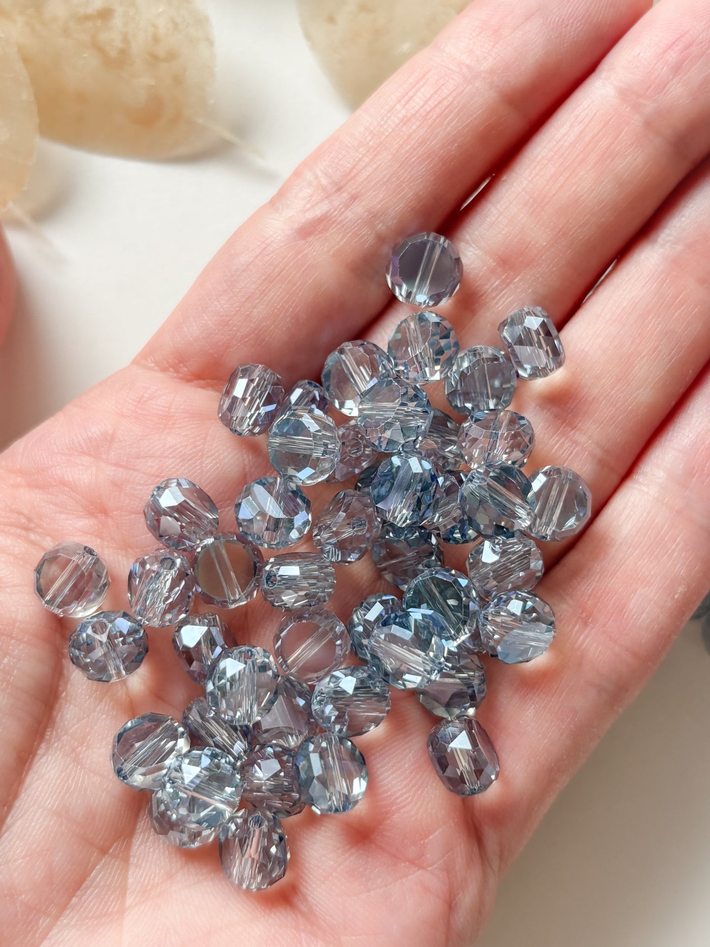 Lasihelmi 8x5mm, 50kpl