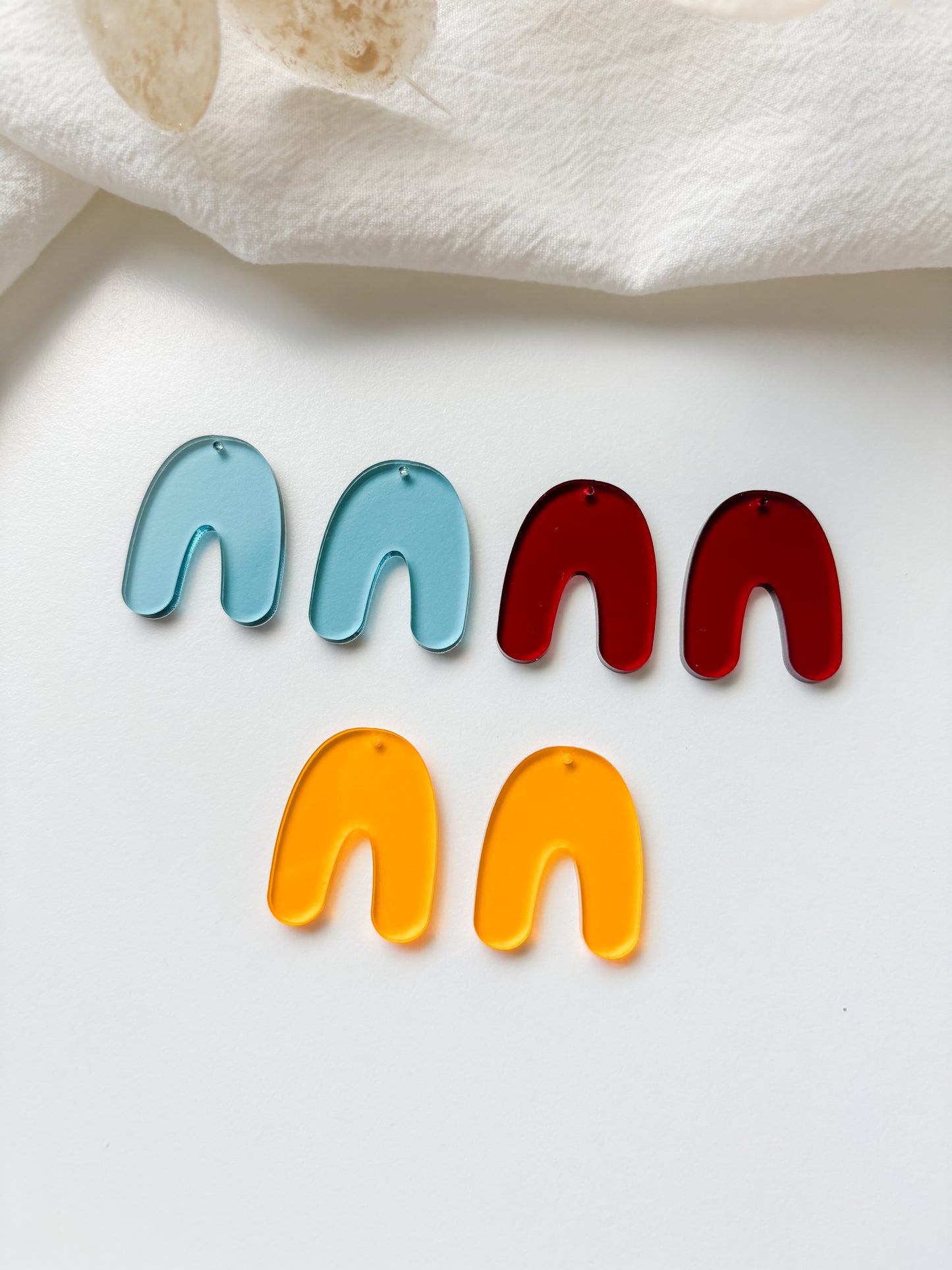Pendant arch, acrylic, 1 pair