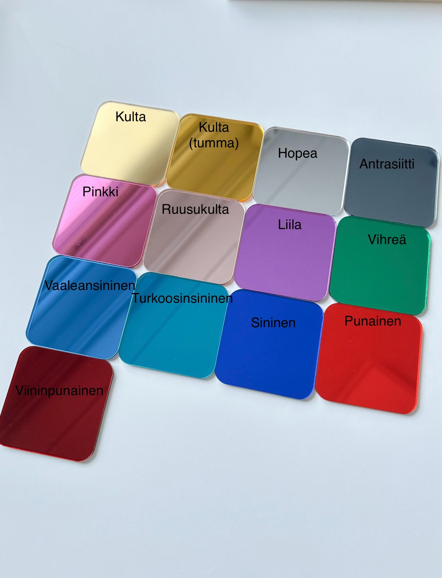 Pendant flower 44mm, 1 pair (different colors)