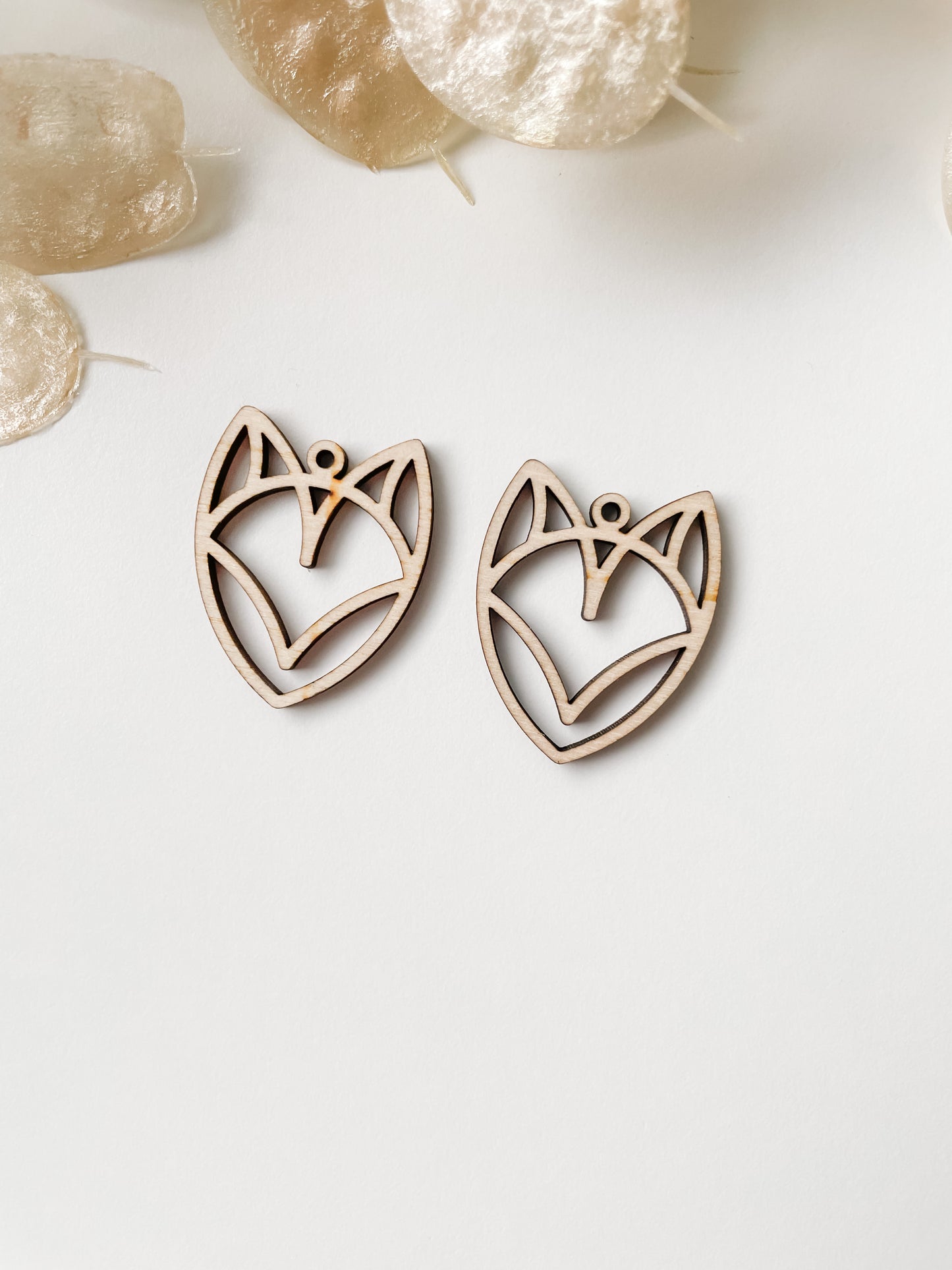 Pendant fox 40mm 1 pair, m173