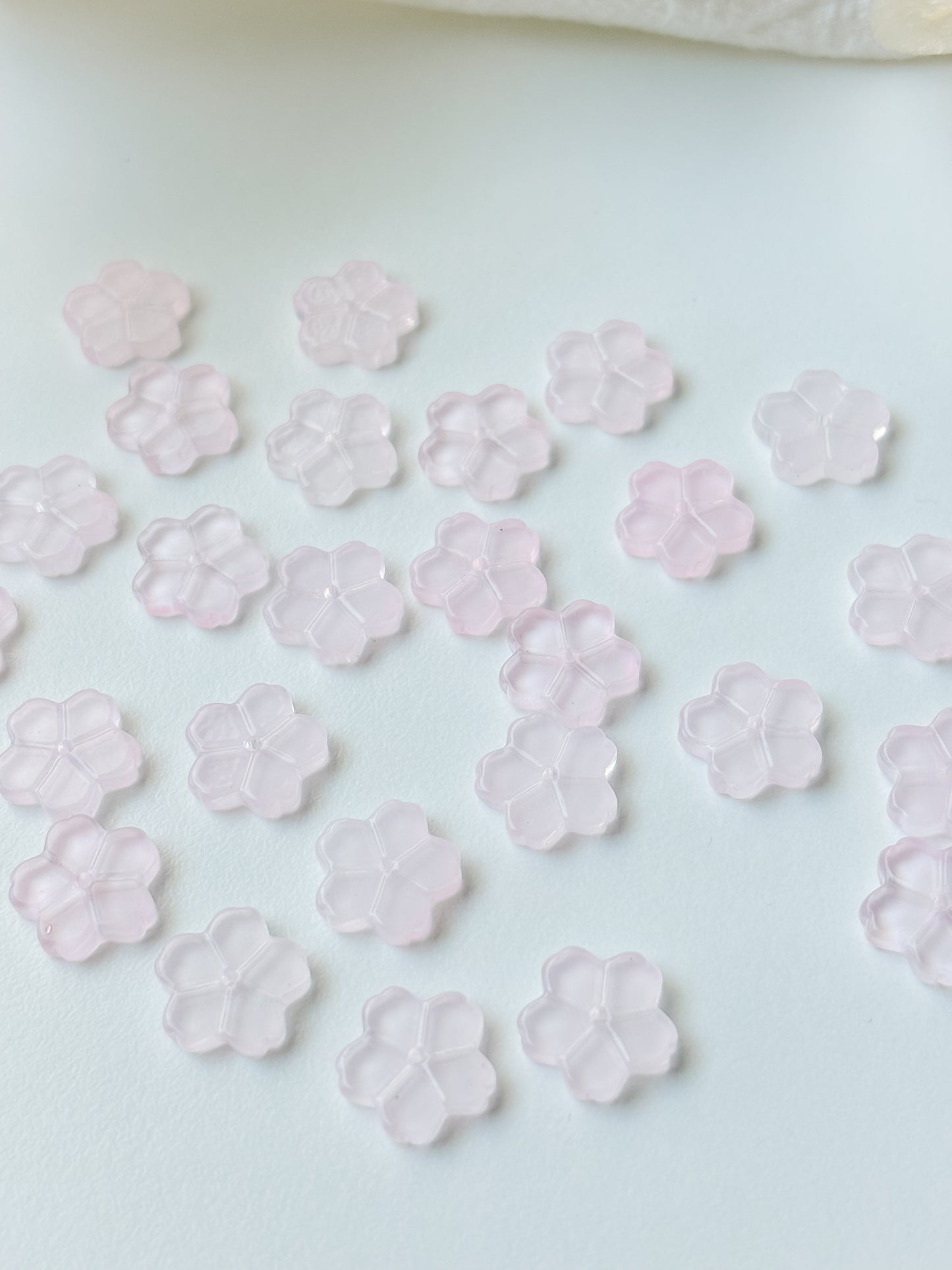 Glass bead 11.5x12x2.5mm, 6pcs