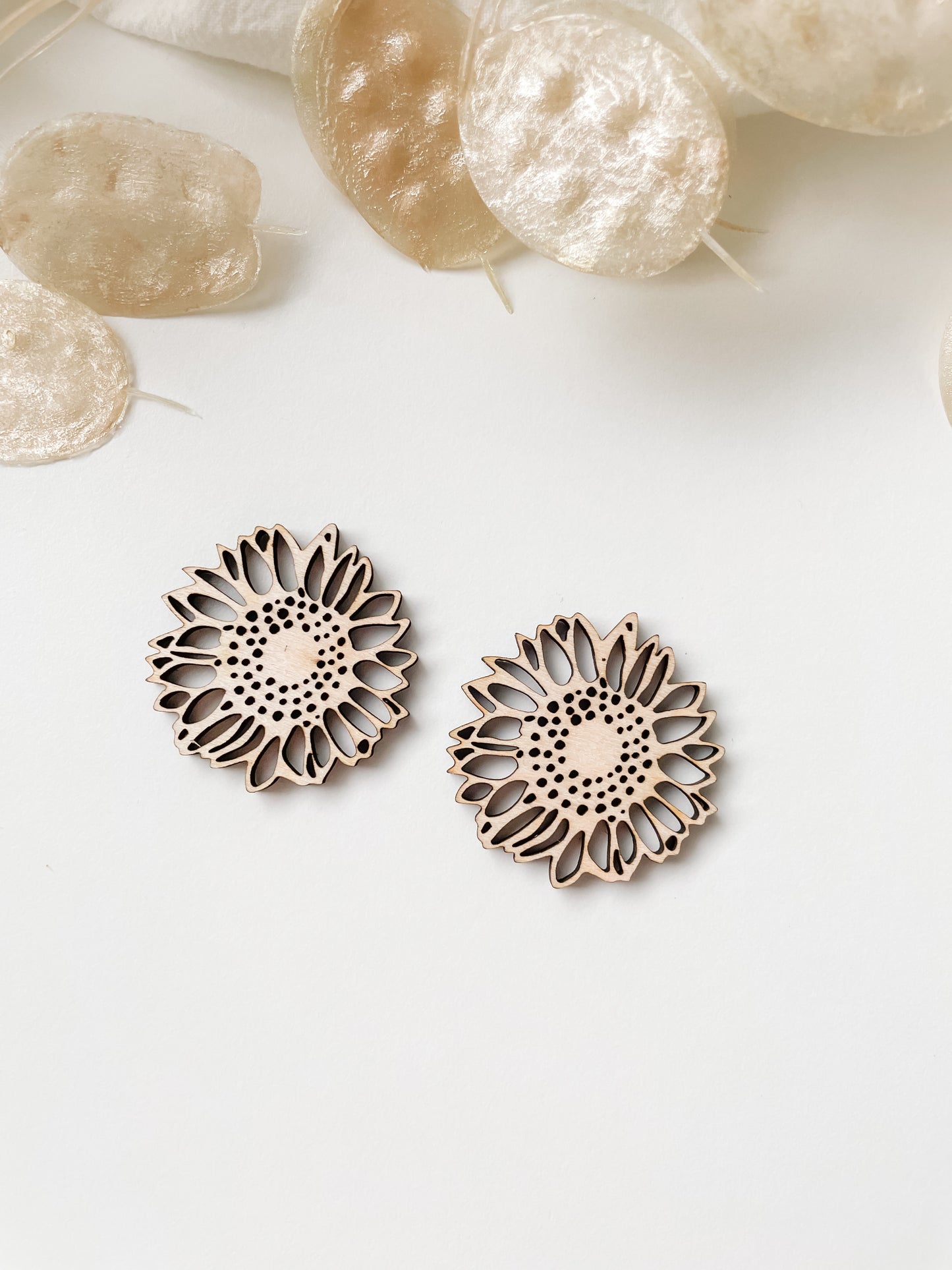 Pendant birch plywood 50mm, 1 pair, m167