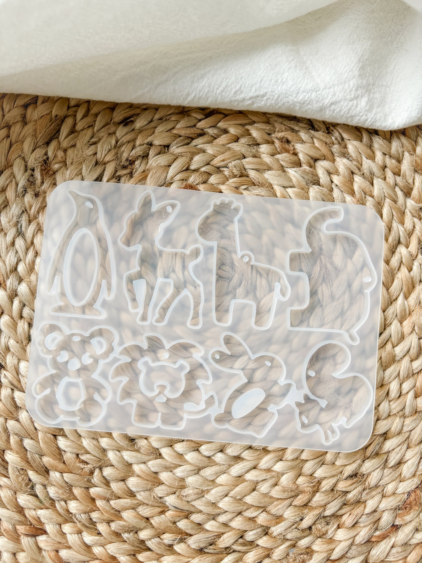 Silikonform djur 92x129x4mm