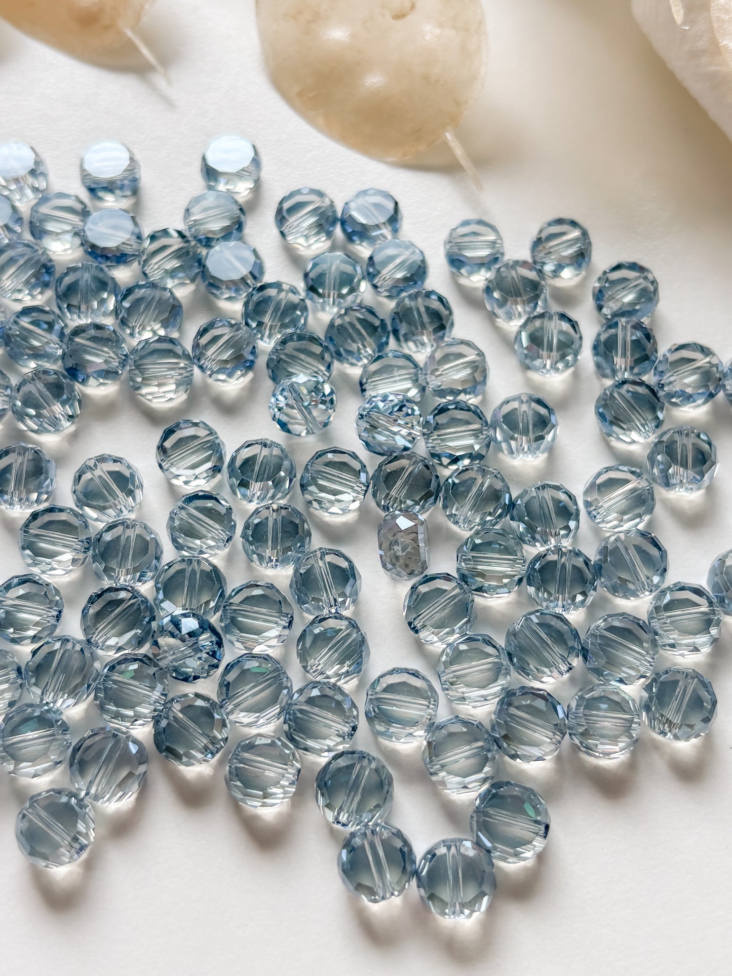 Lasihelmi 8x5mm, 50kpl