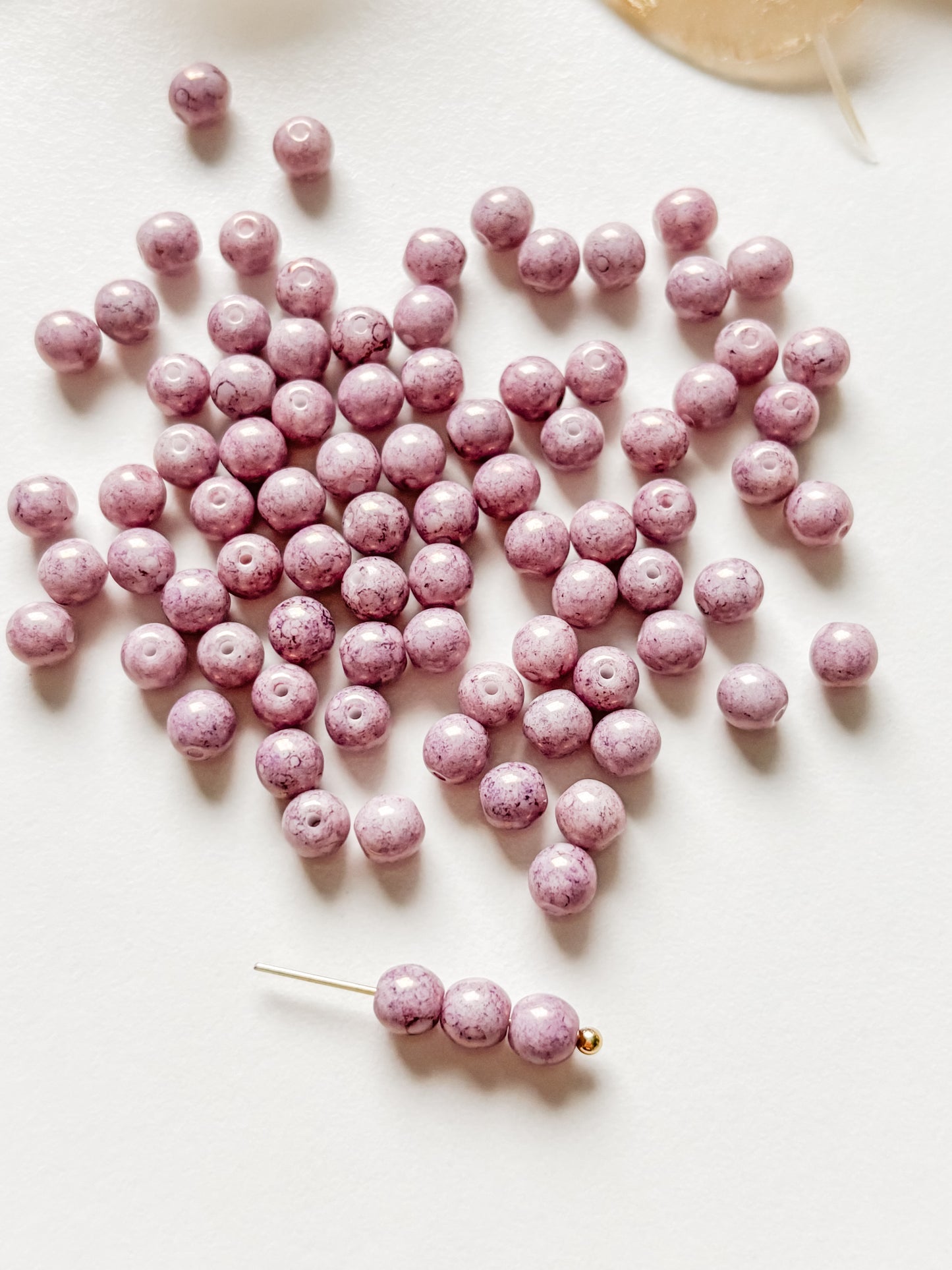 Lasihelmi 5mm, tsekkiläinen, 50kpl