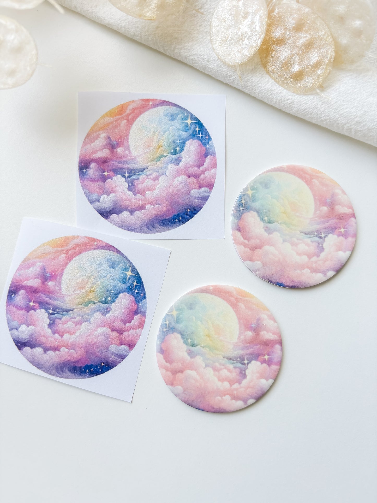 Transfer paper 6cm, 1 pair