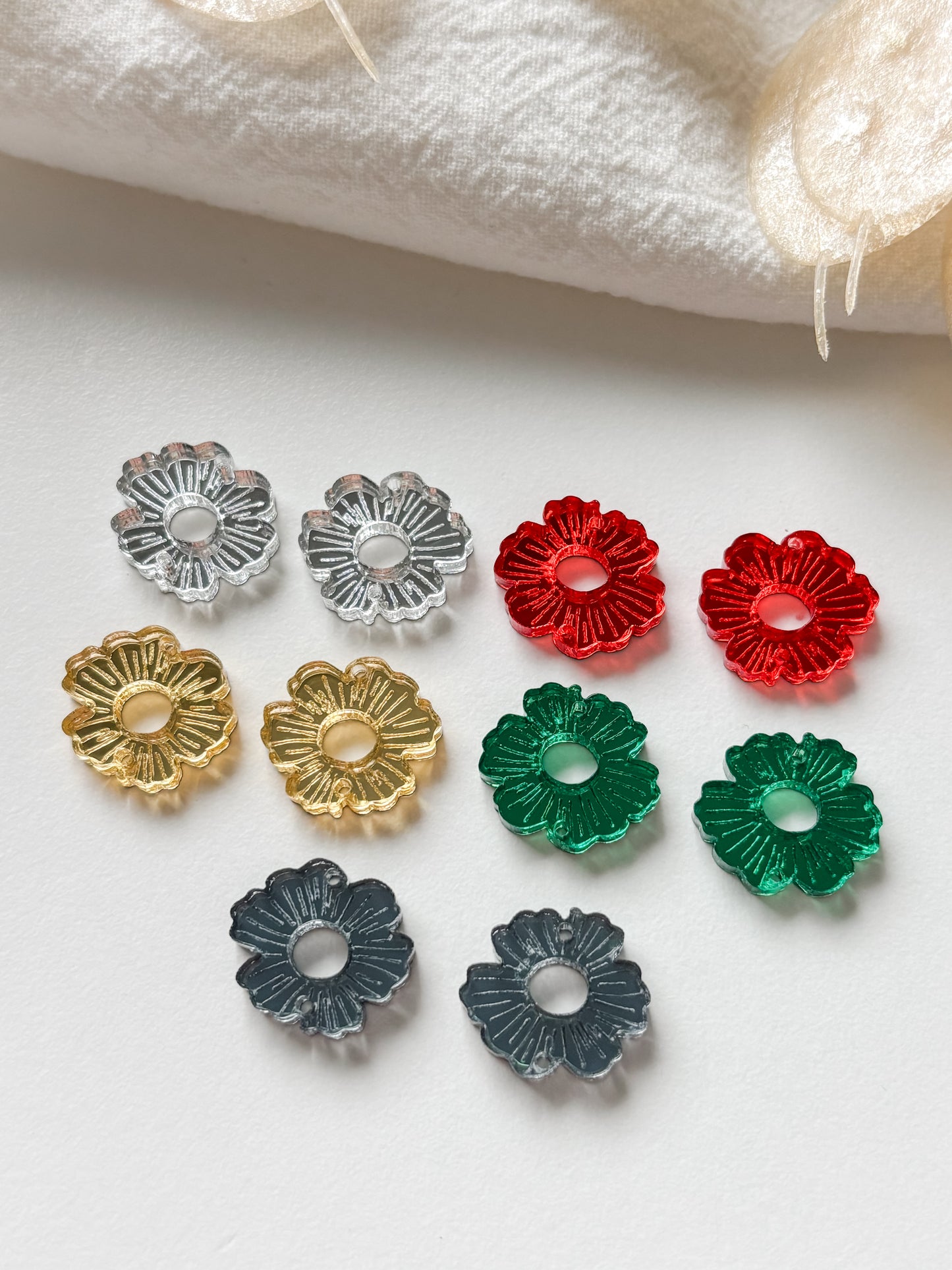 Jewelry divider flower, 6pcs