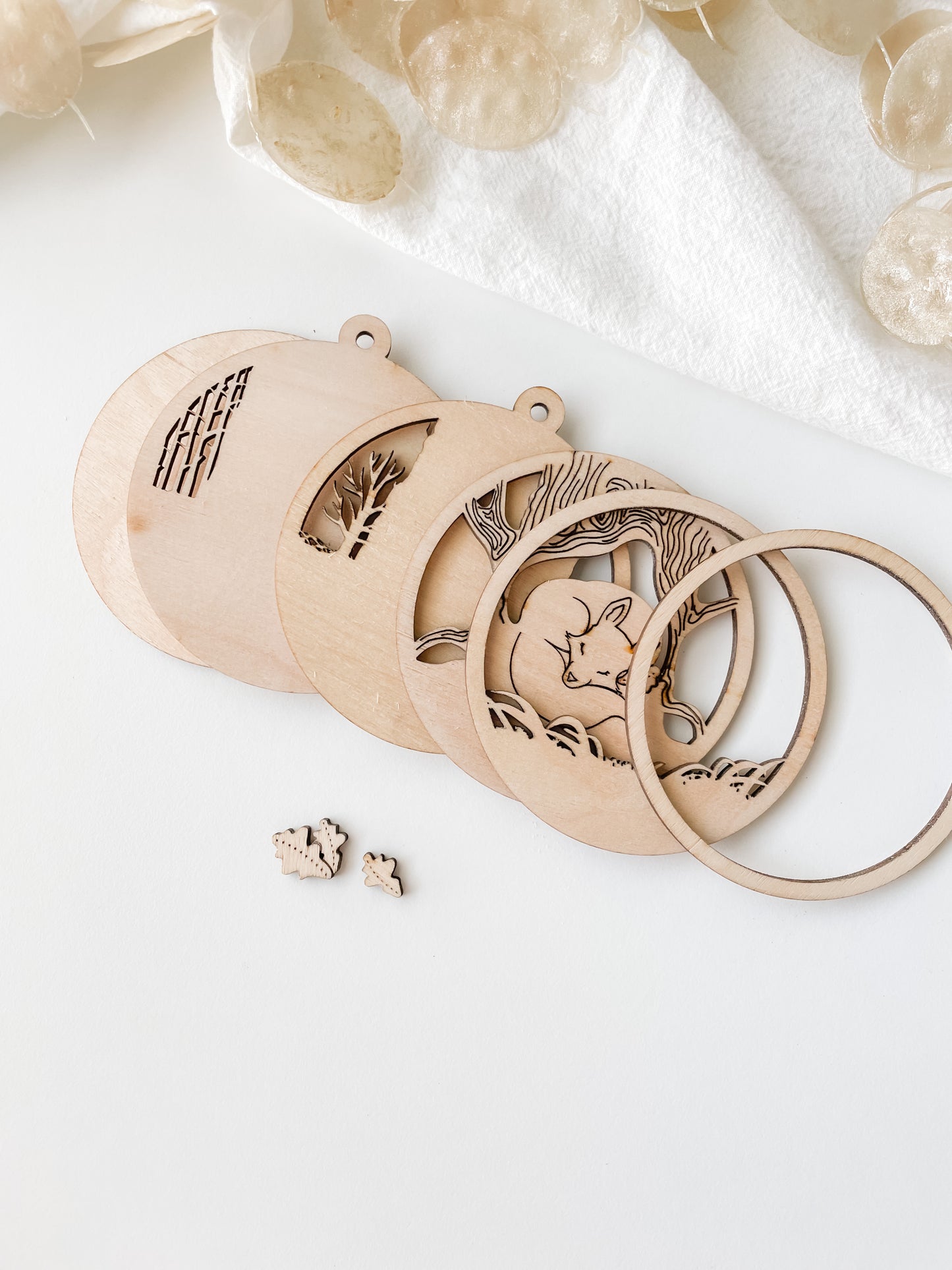 Diy setti joulukoriste Kettu