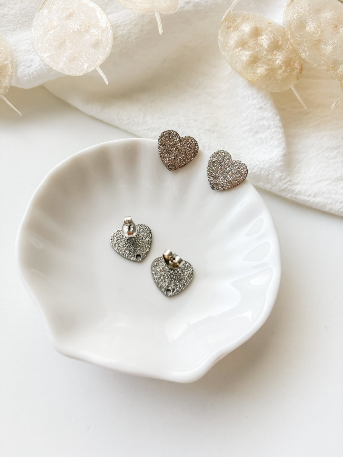 Korvakorutappi 12x13x1mm, RST304, 1pari