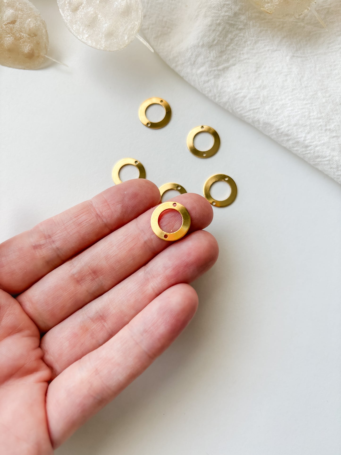 Smyckesavdelare cirkel 13x1mm, RST304, 1st