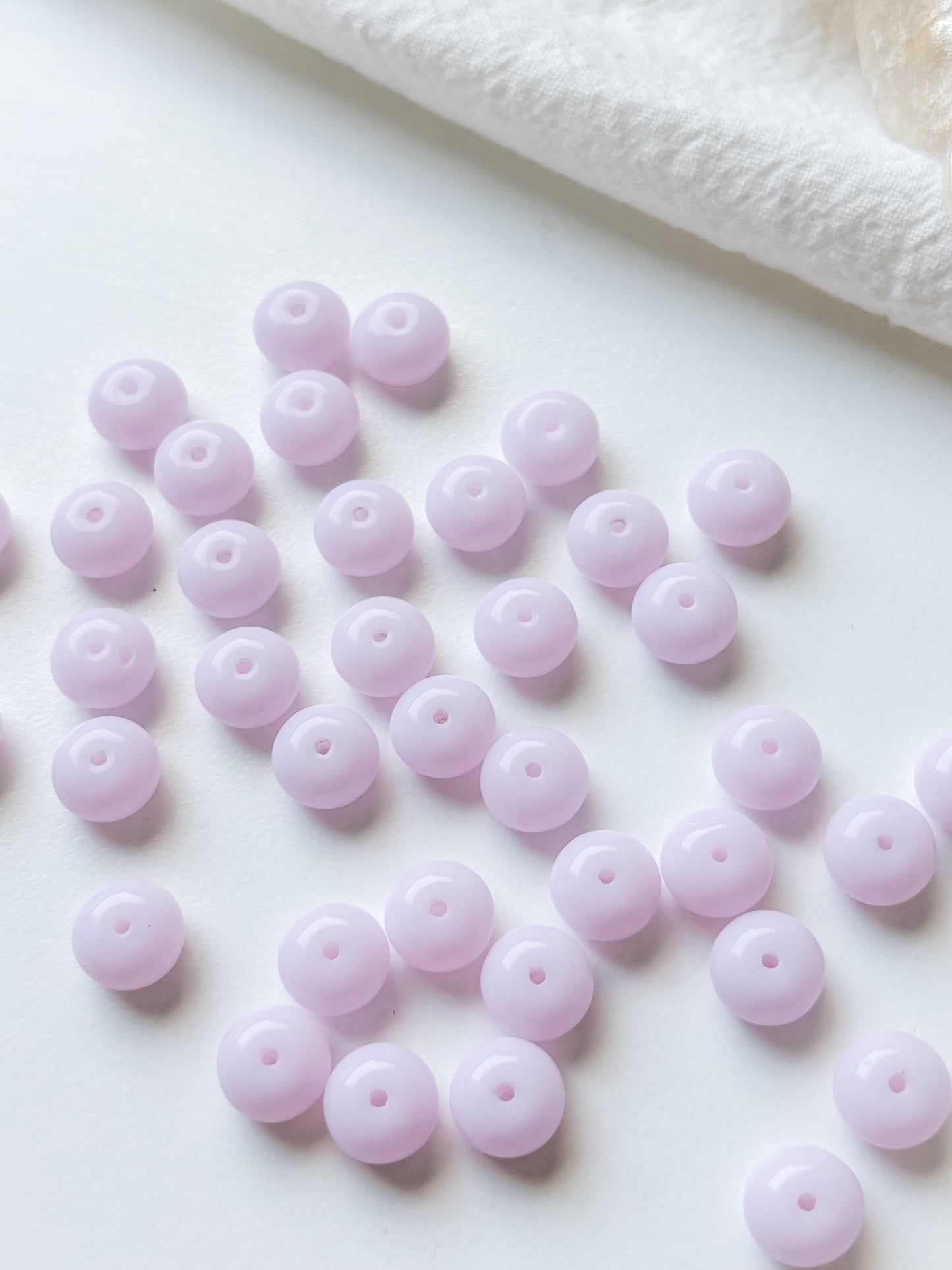 Glass bead 9mm, Czech, 10pcs