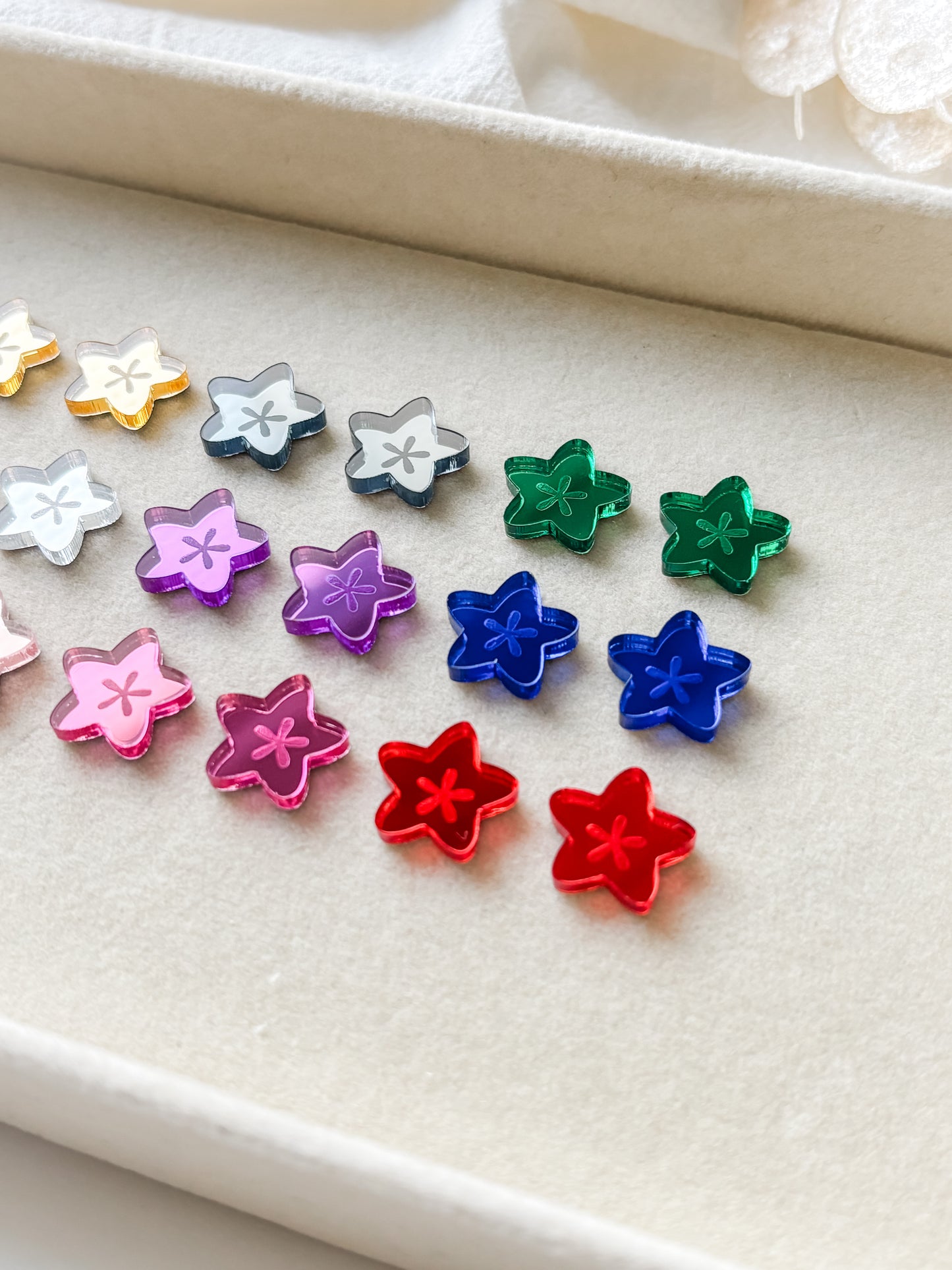 Flower 15mm, 6pcs