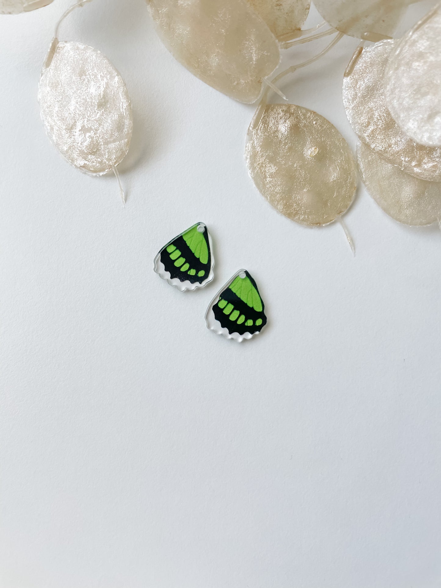 Hängande fjärilsvingar, 19,5x16,5x2mm, 1st