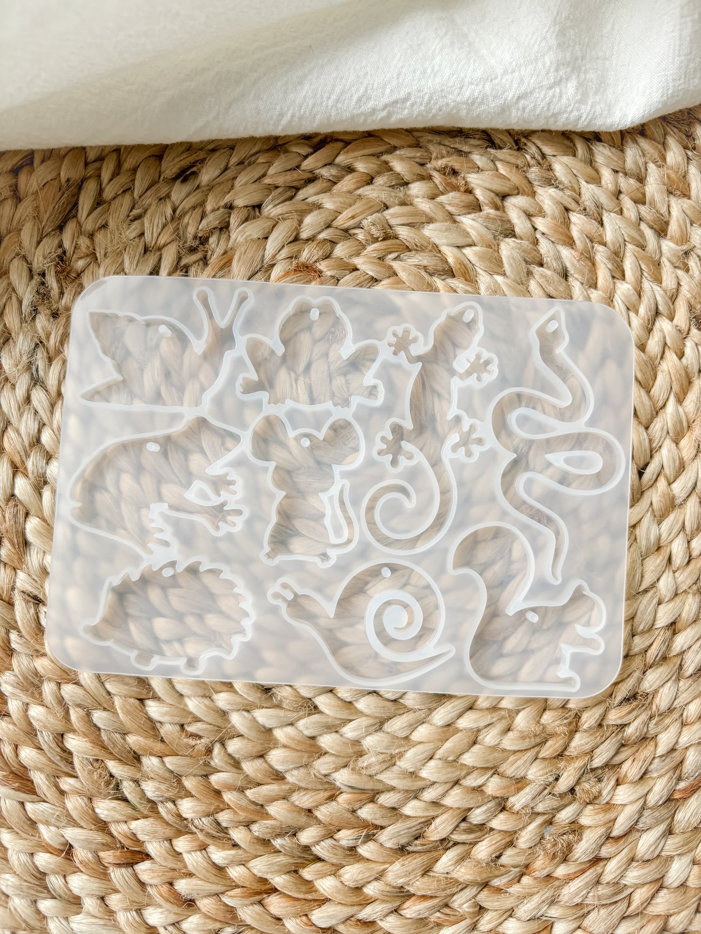 Silikonform djur 91x130x4mm