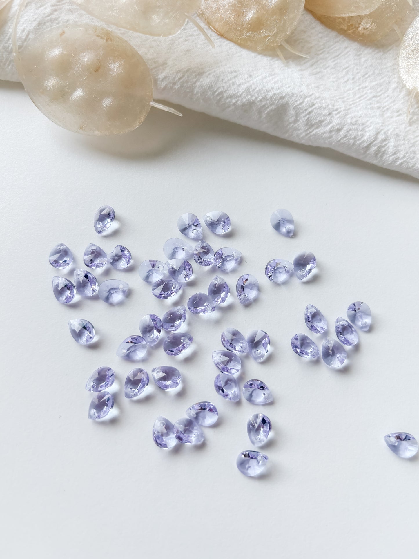 Lasiriipus pisara 8x6x4mm, 6kpl