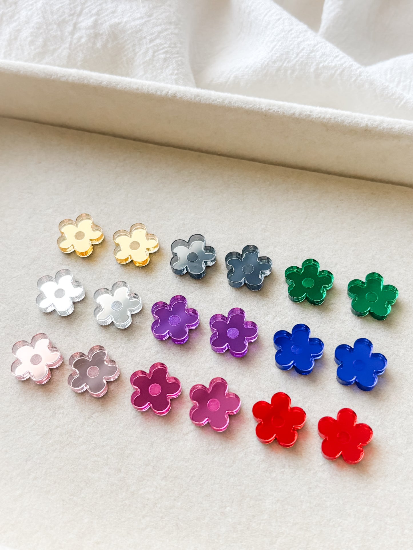Flower 12mm, 6pcs