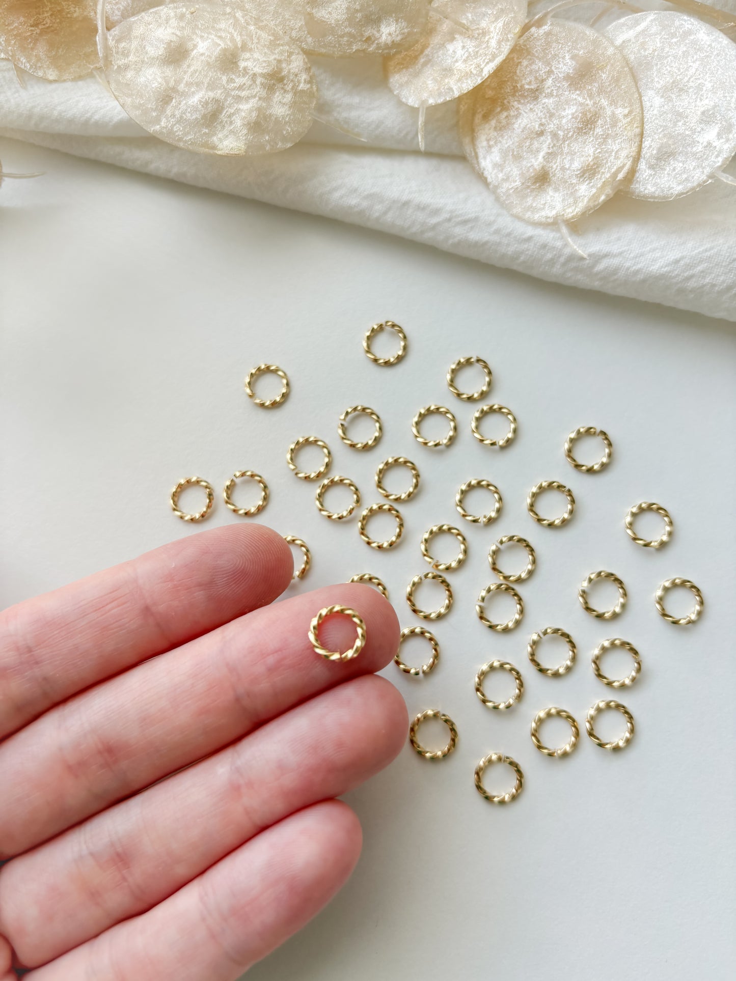 Distansring texturerad 8x1,2 mm RST304, 10 st