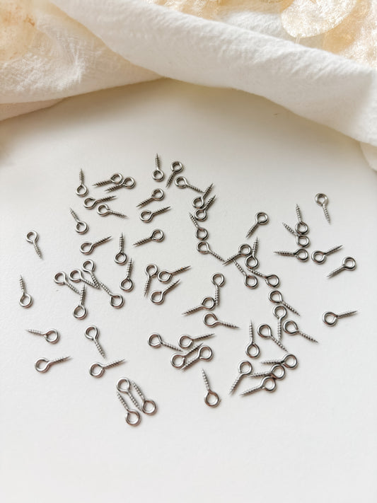 Silmukkaruuvi rst304, 10x4mmx1mm, 10kpl