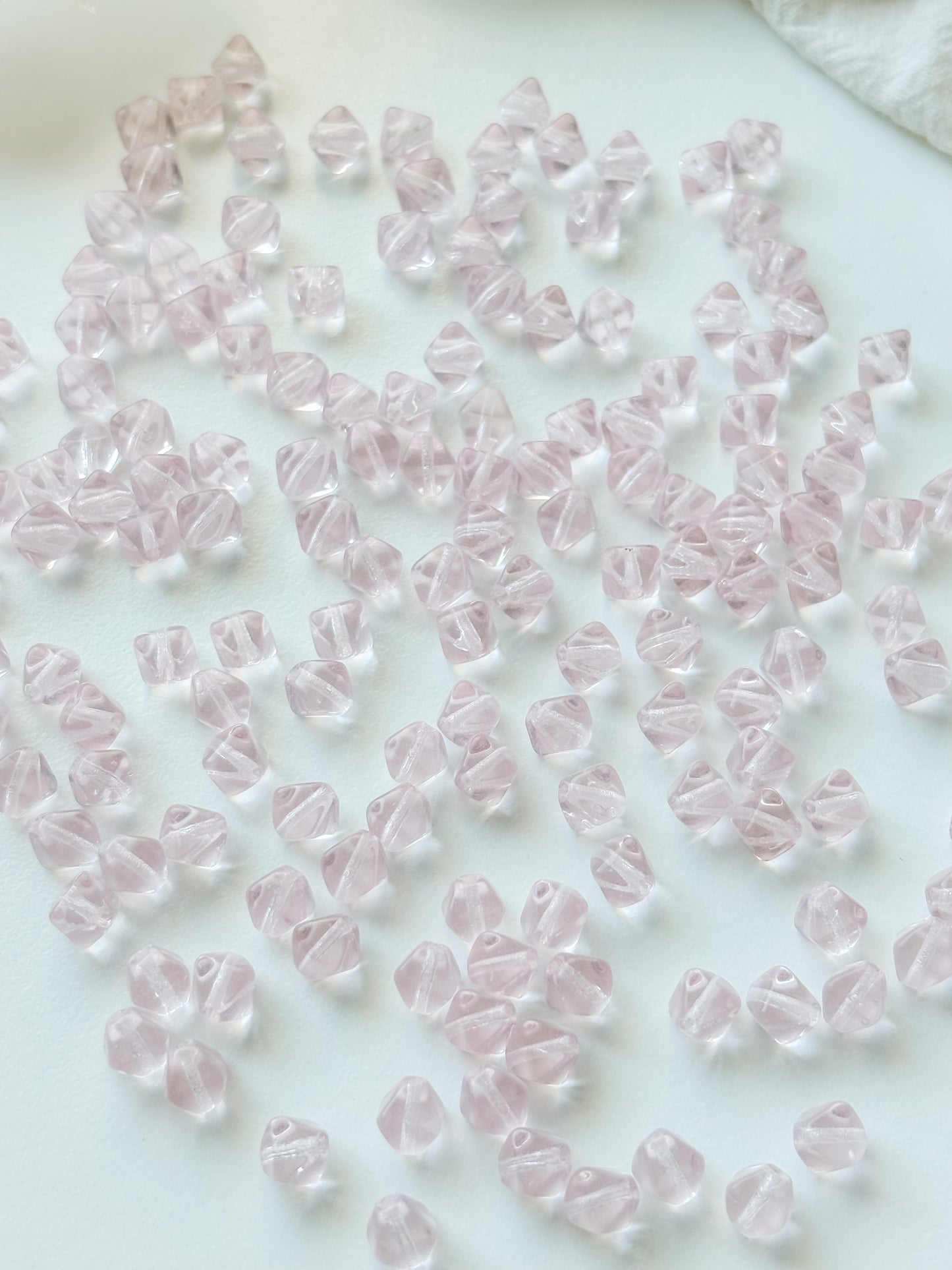 Glass bead 6mm, Czech glass bead, 50pcs