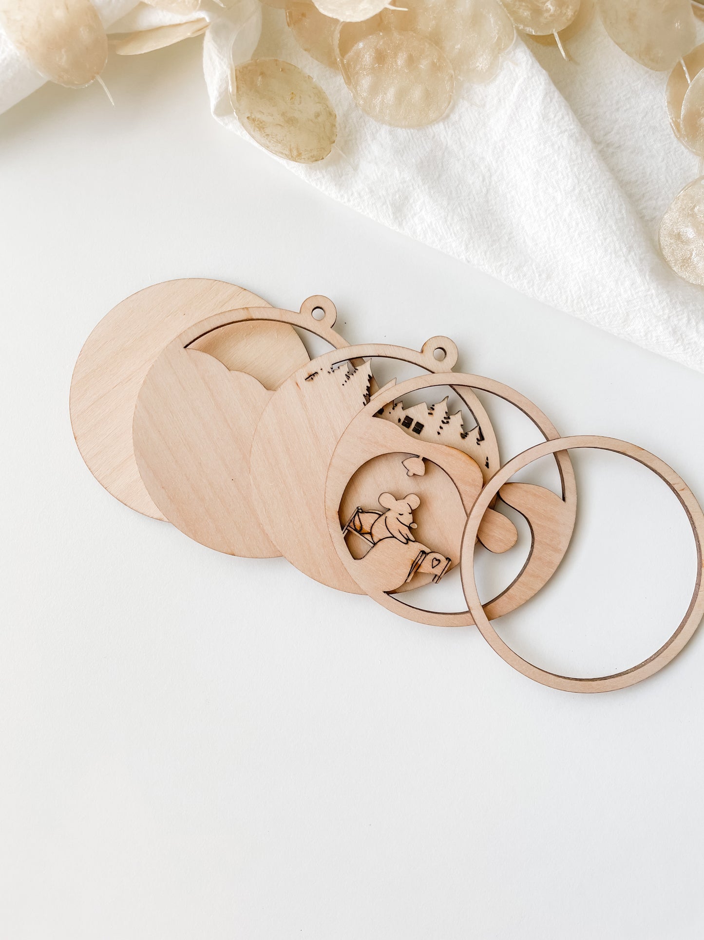 Diy setti joulukoriste Hiiri