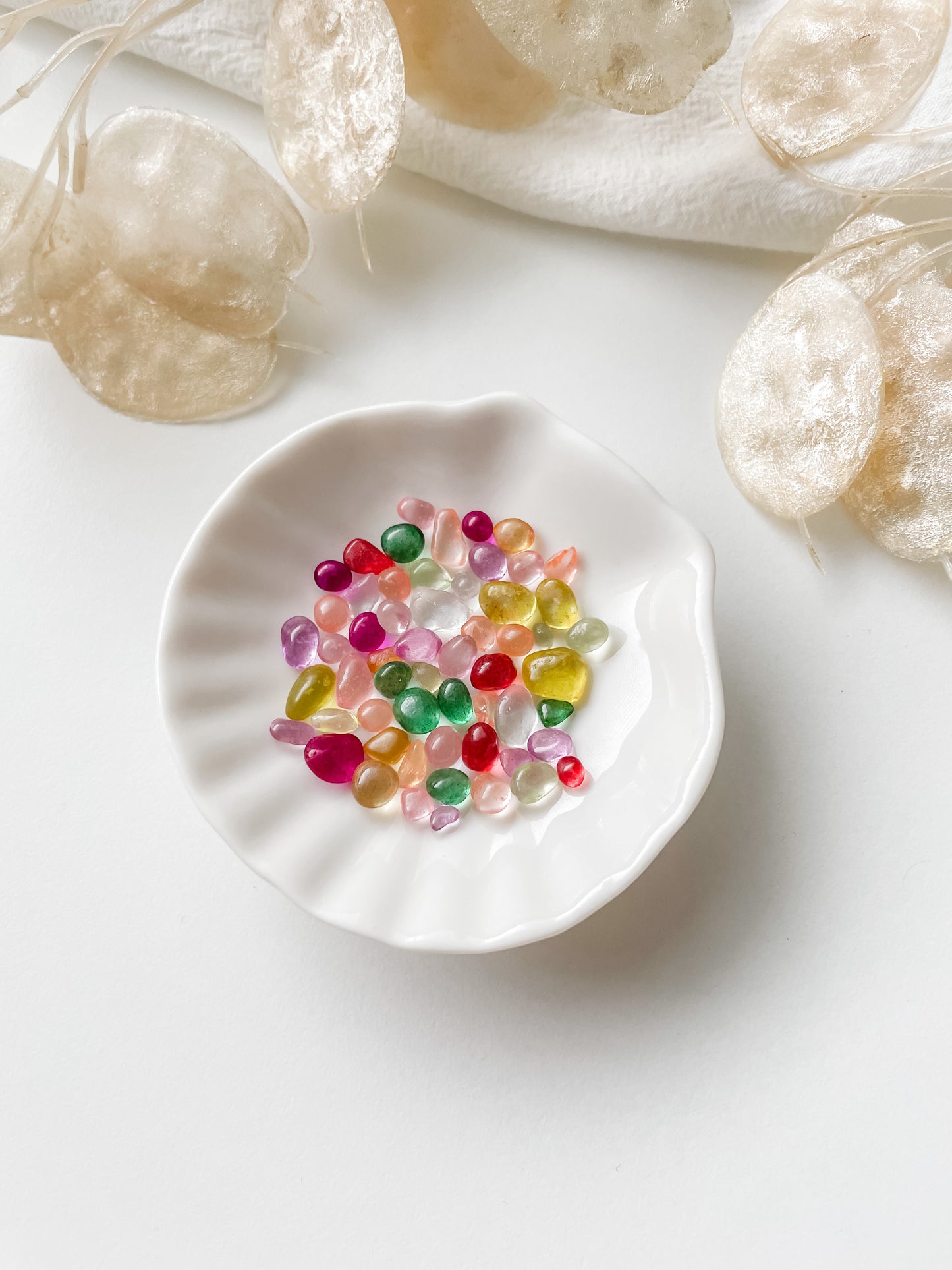 Lasikoriste moniväri 2-7mm, 20g