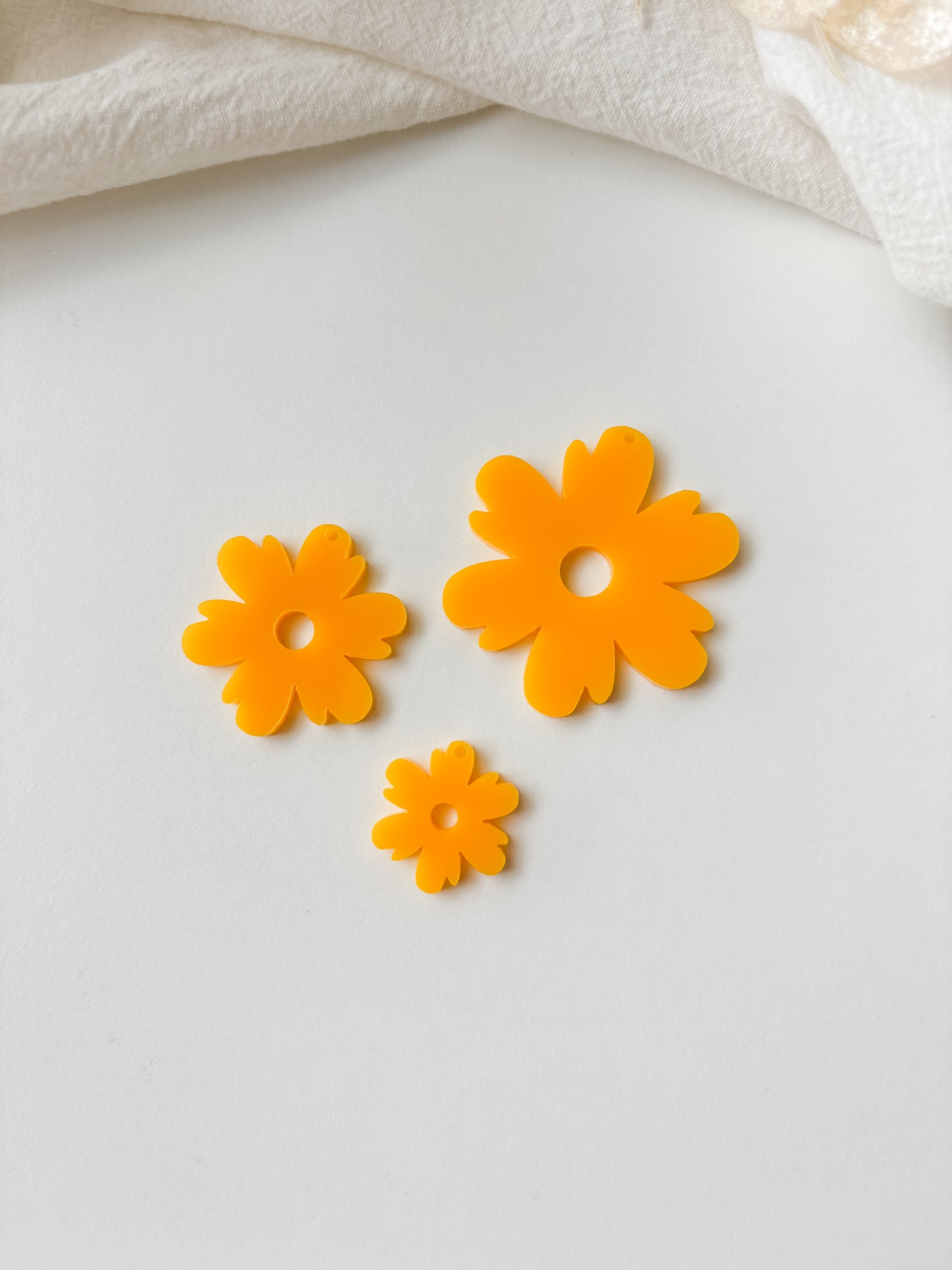 Hänge gul blomma, 1 par
