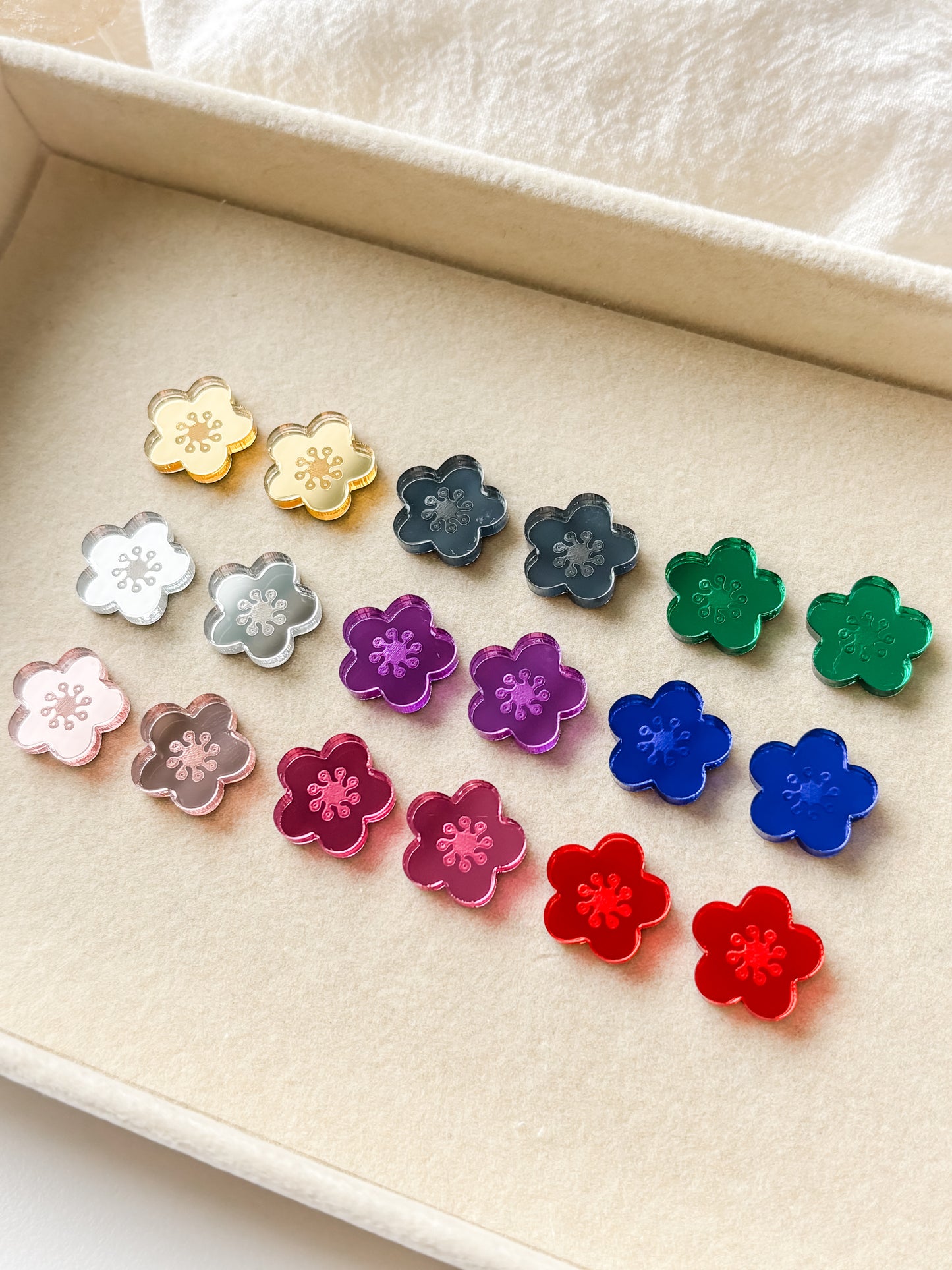 Flower 15mm, 6pcs