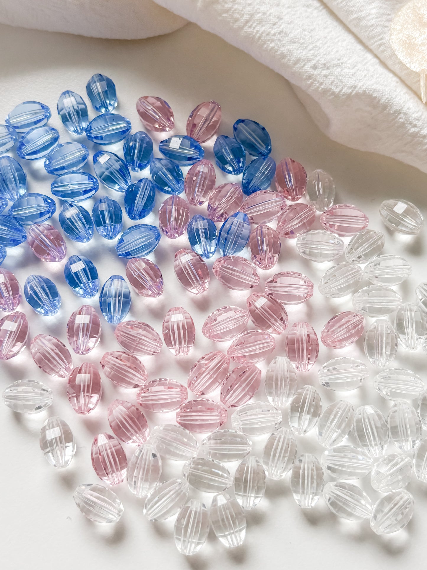 Lasihelmi 11x8mm, 10kpl