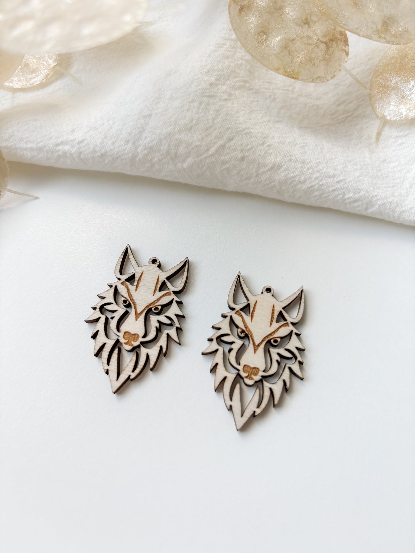 Hänge varg 50mm, m224, 1 par