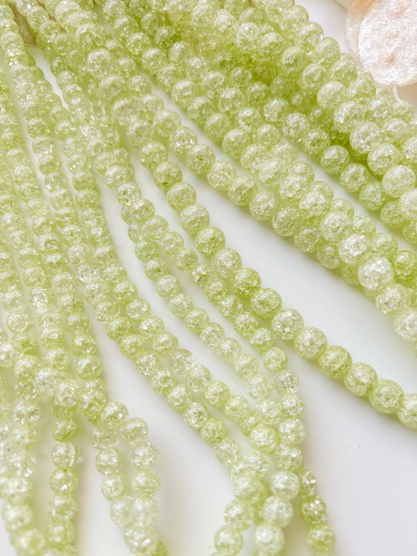 Glass bead, green