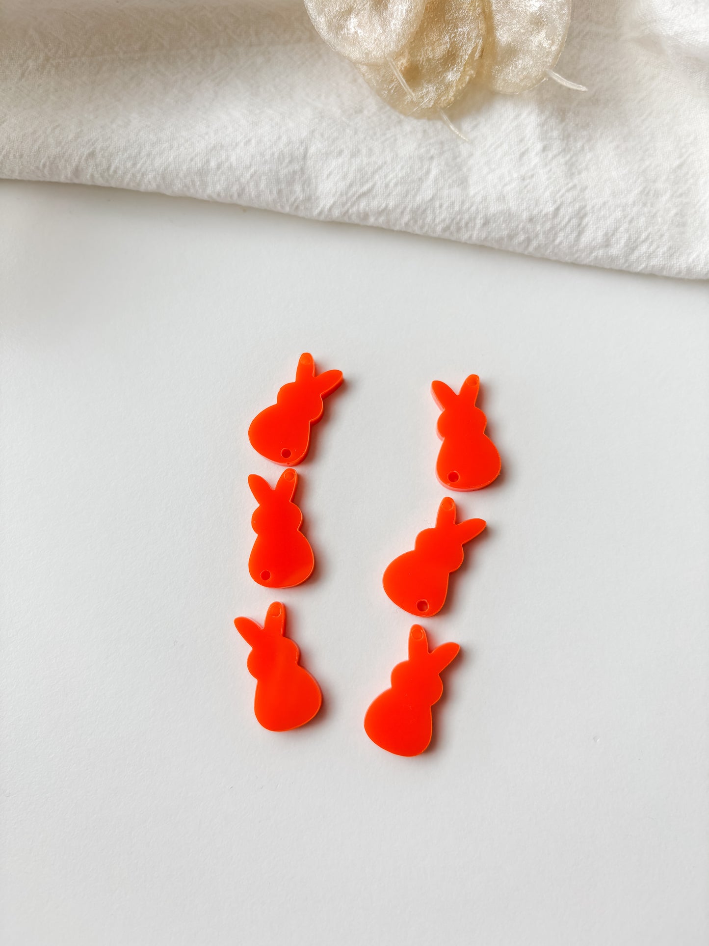 Hängset bunny orange 65mm