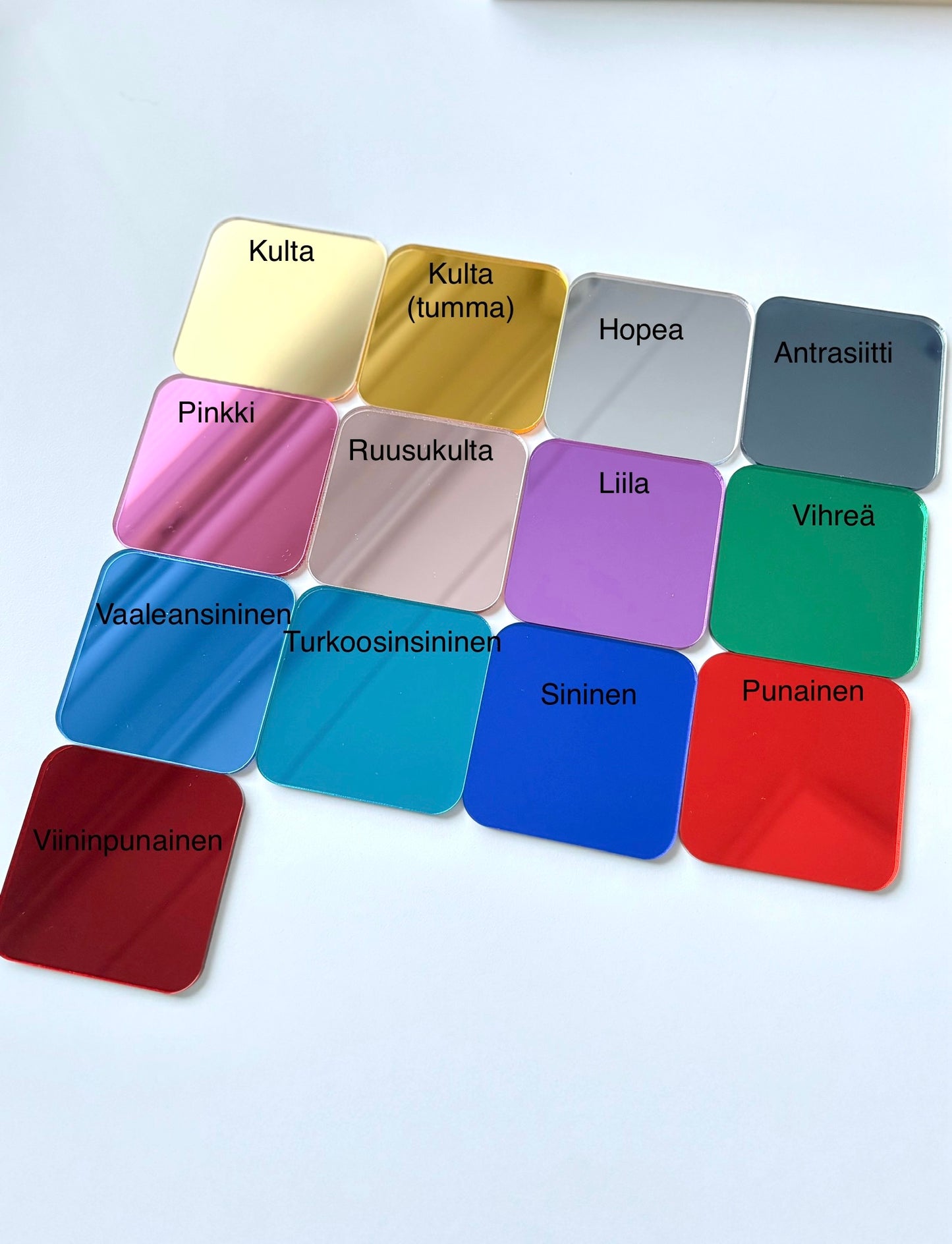 Riipus kukka 20mm, 6kpl (eri värejä)