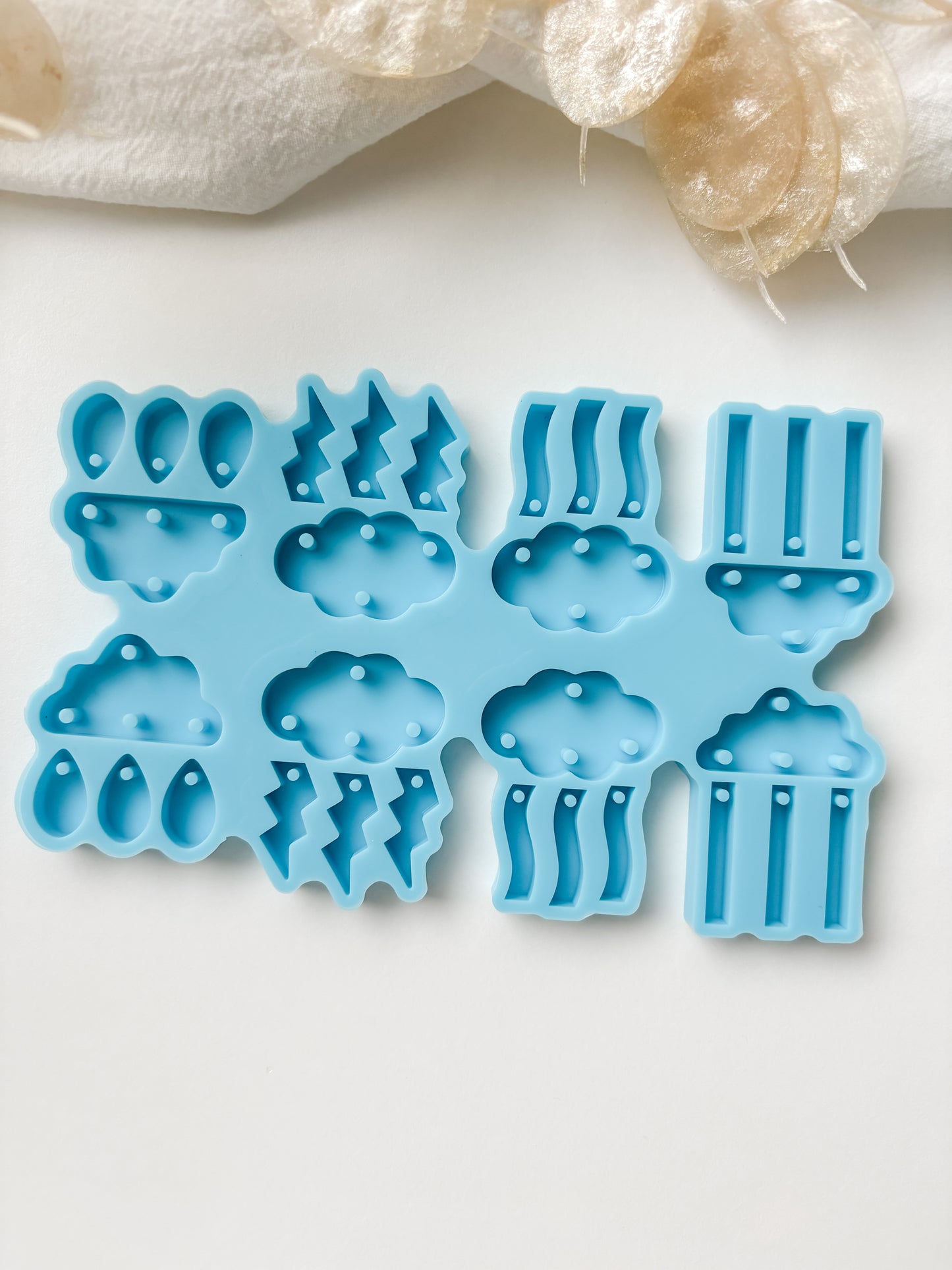 Silikonform moln 90x143x7mm