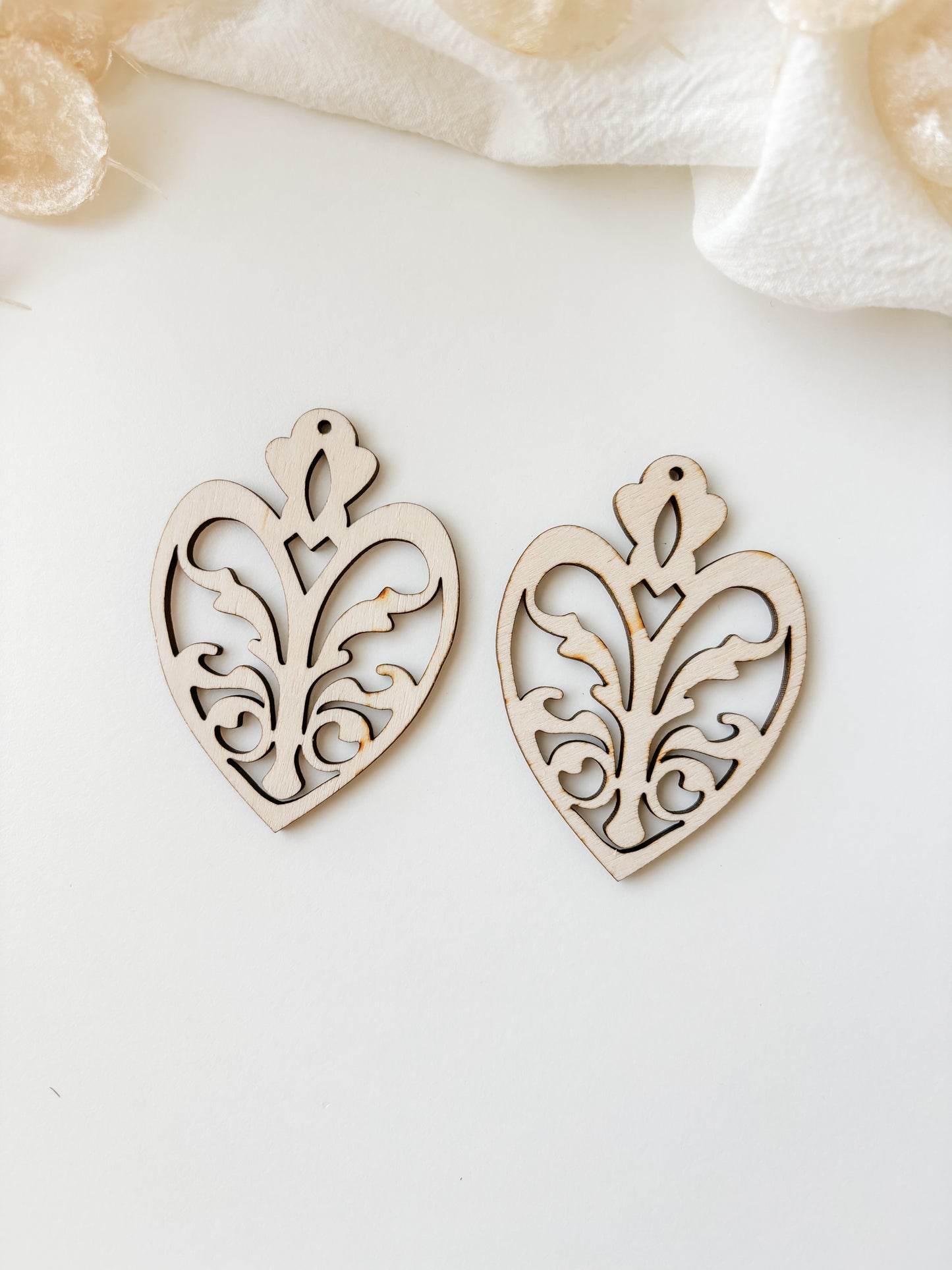 Hänge björkplywood 45mm, 1 par, m193