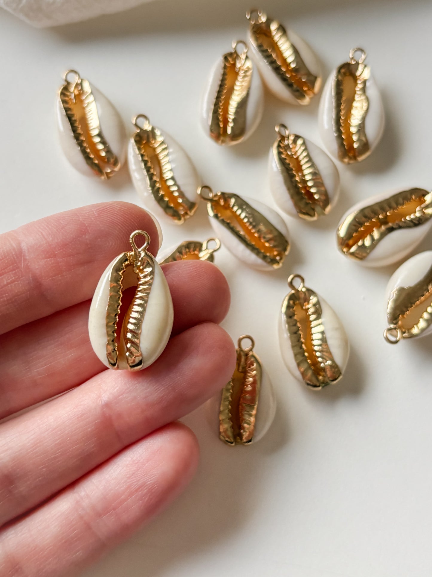 Riipus simpukka 17~25x10~15x5~7mm, 2kpl