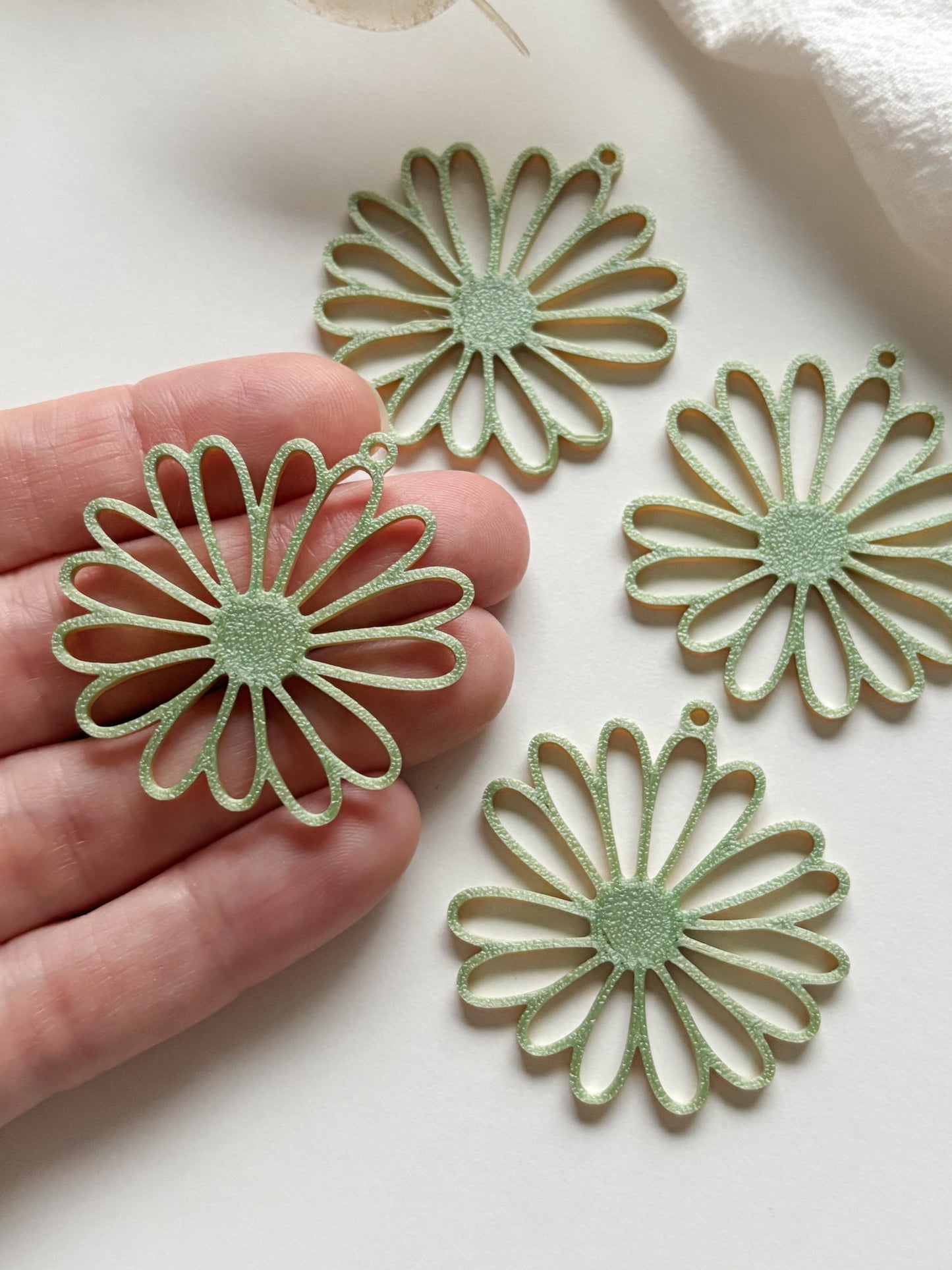 Riipus kukka 40mm, 2kpl