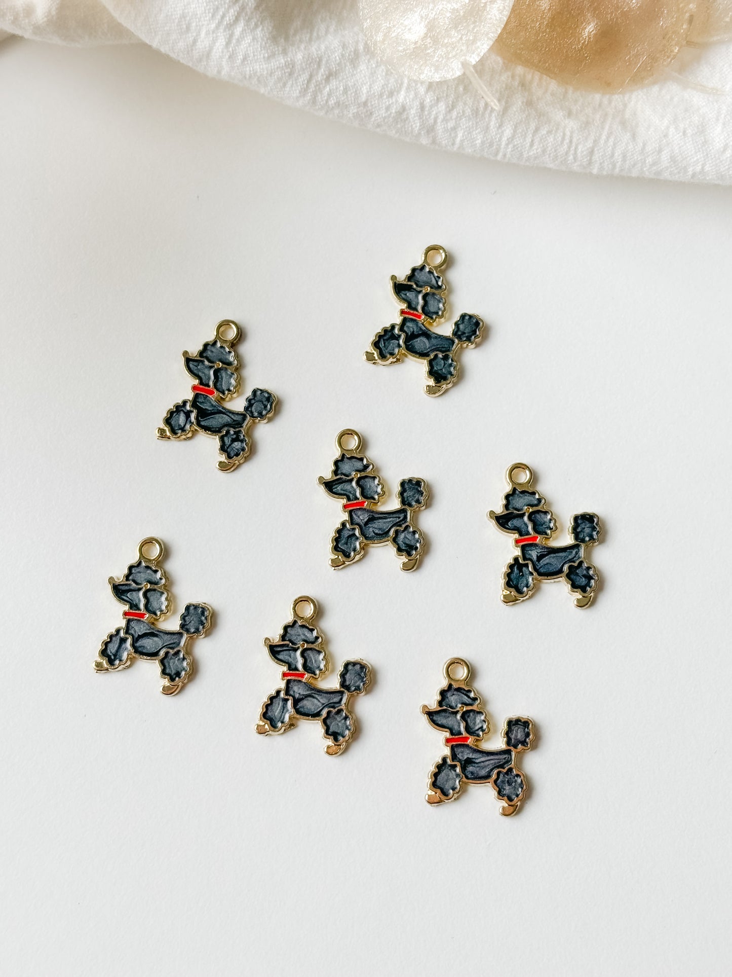 Hänge hund 20,5x16,5x1,5mm, 1st