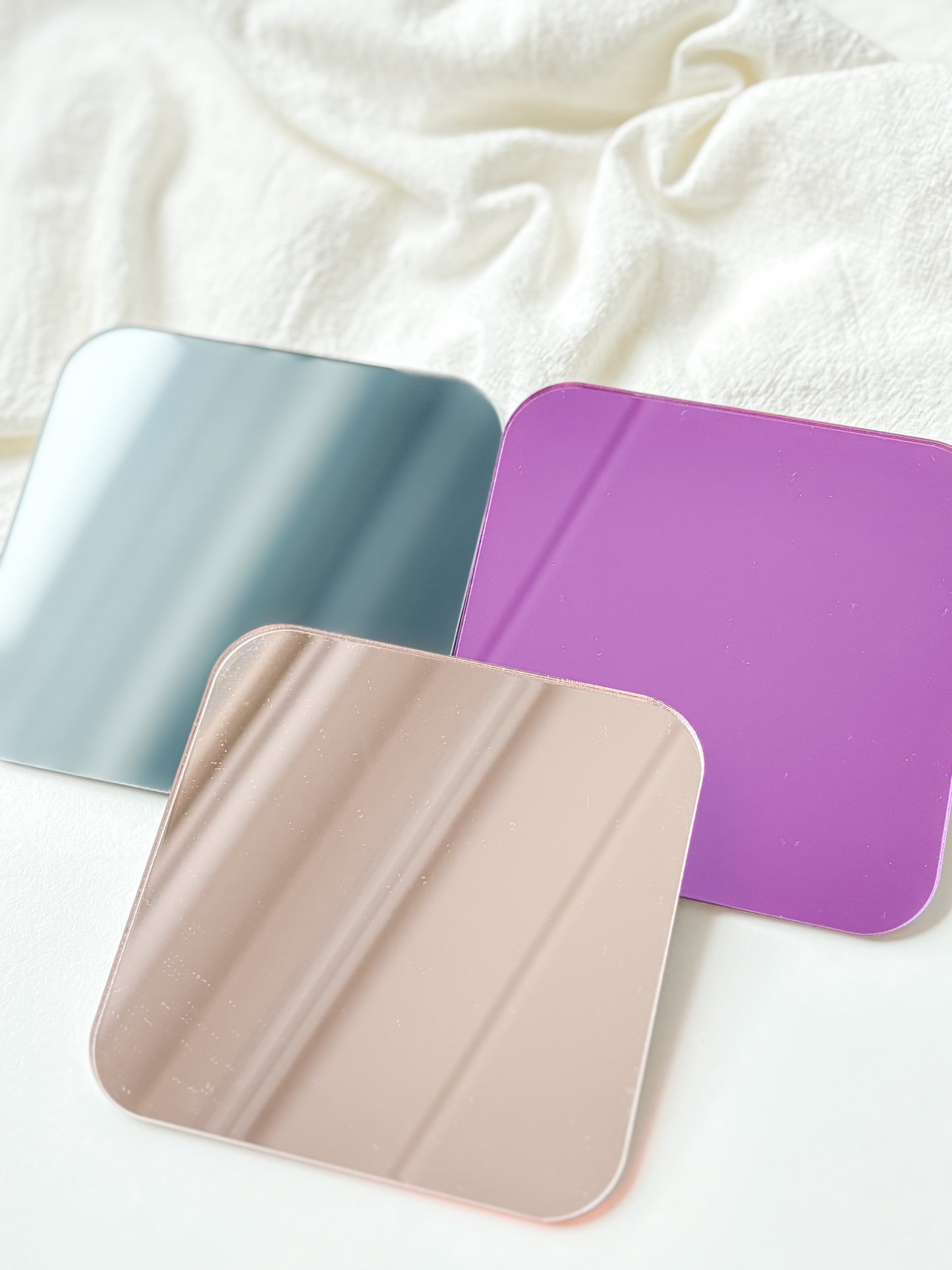 Acrylic mirror acrylic 300x300x3mm, 1pc