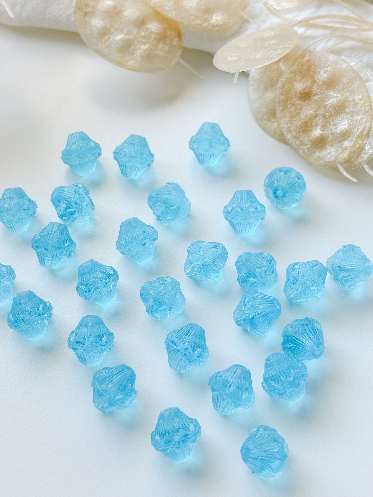 Glass bead 14mm, Czech glass bead, 1pc