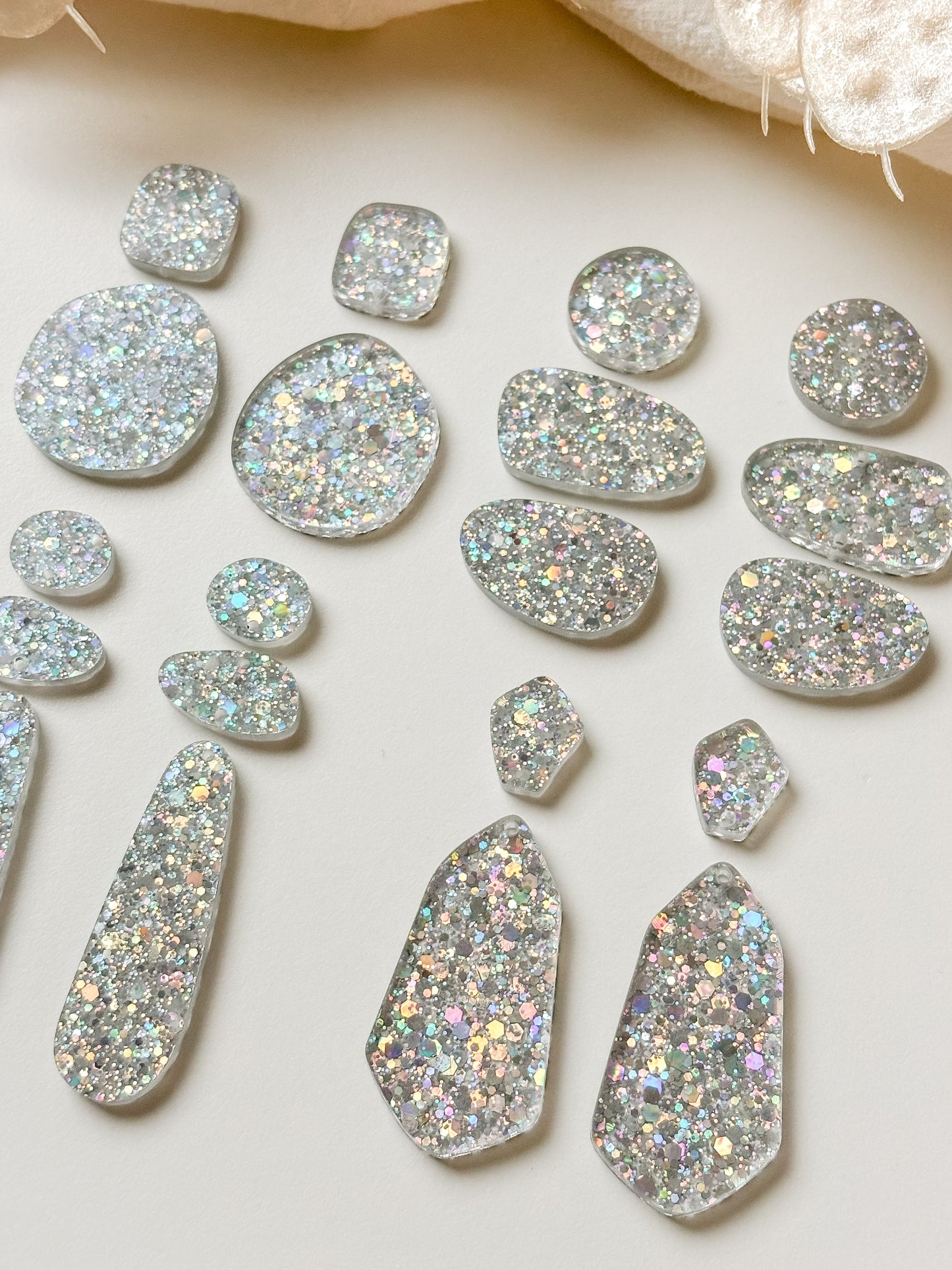 Riipus setti, glitter, 1pari