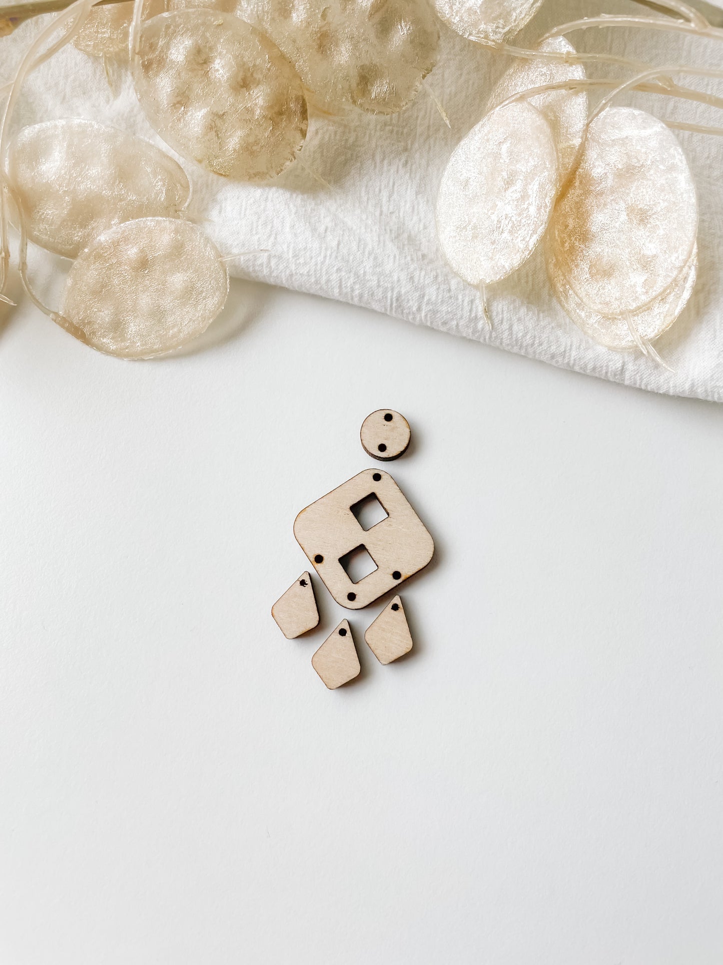 Riipus koivuvaneri setti 60mm, 1pari, m8