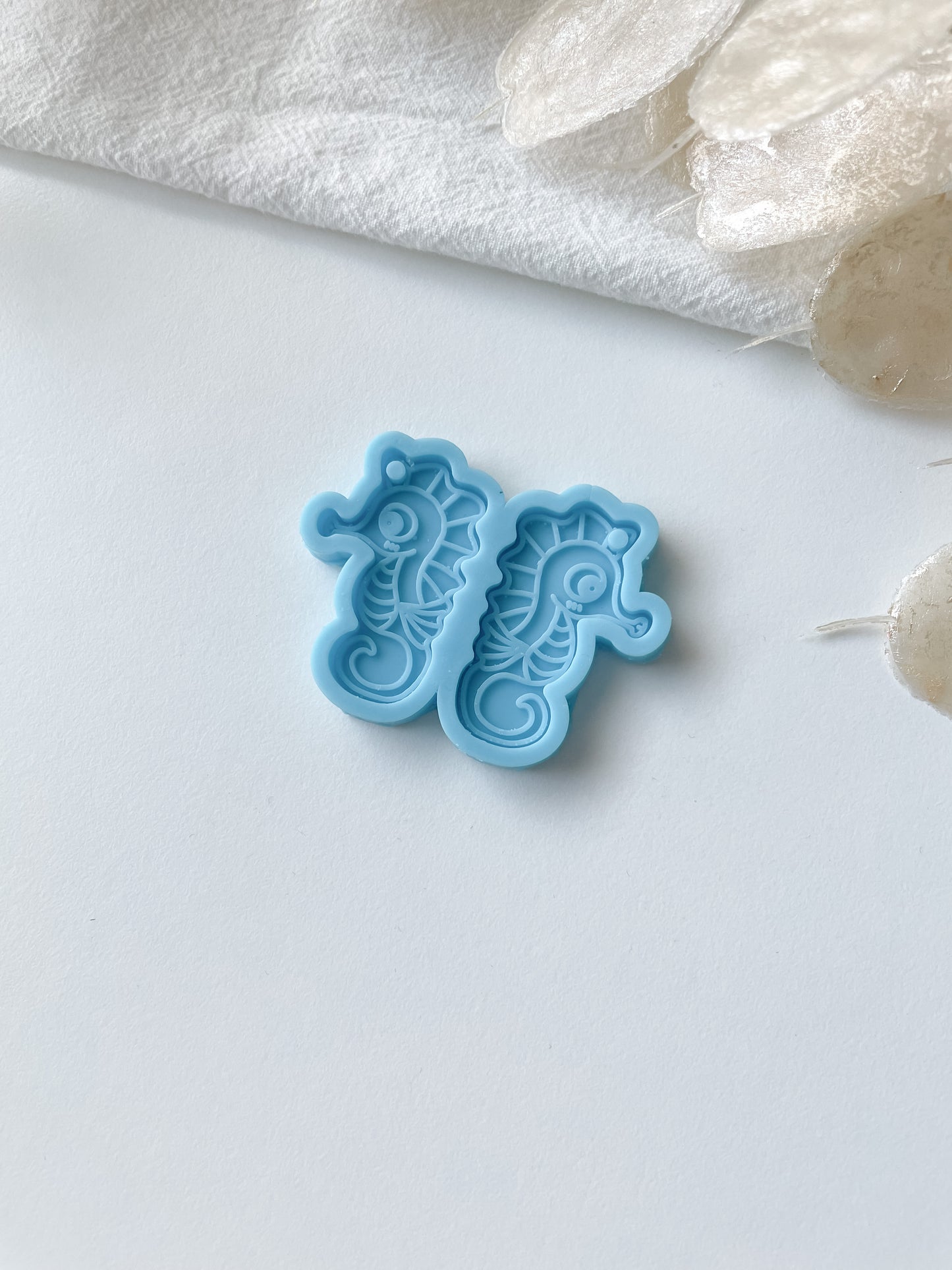 Silikonform sjöhäst 40x52x4,5mm
