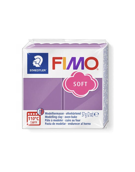 Fimo Soft Blueberry Shake muovailumassa