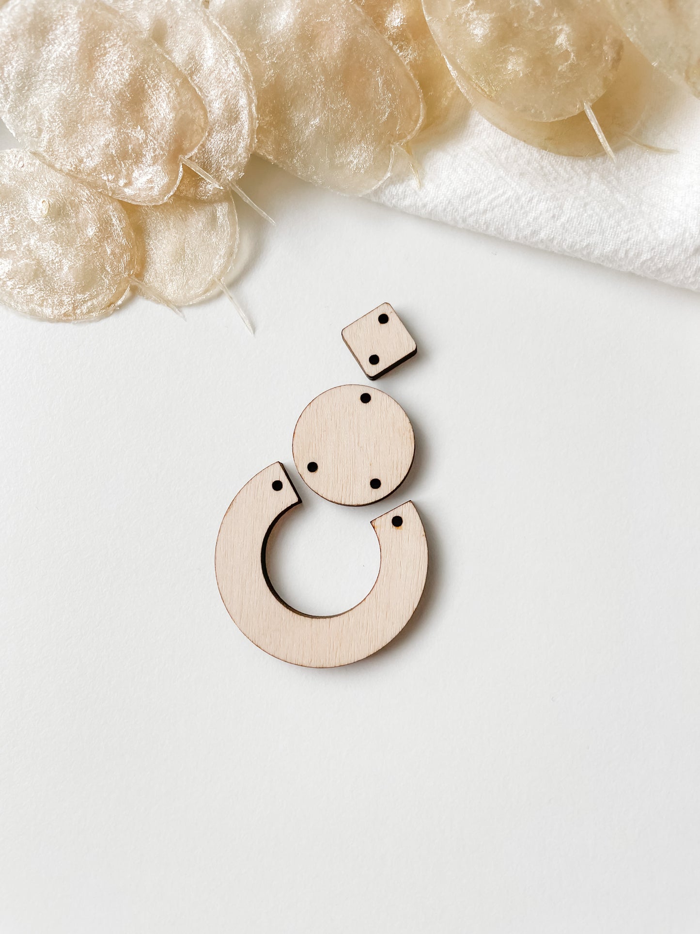 Riipus koivuvaneri setti 60mm, 1pari, m19