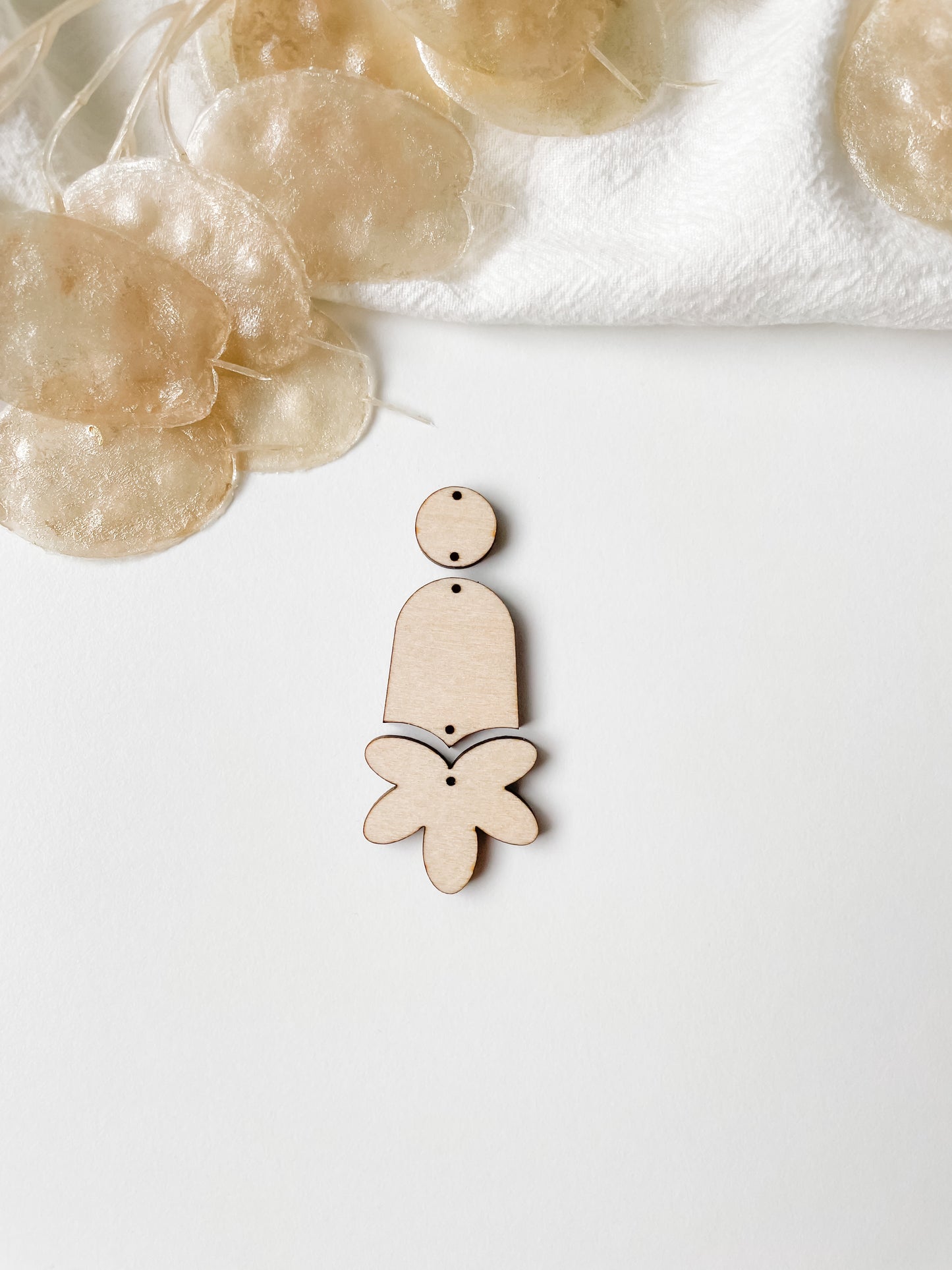 Riipus koivuvaneri setti 65mm, 1pari, m26