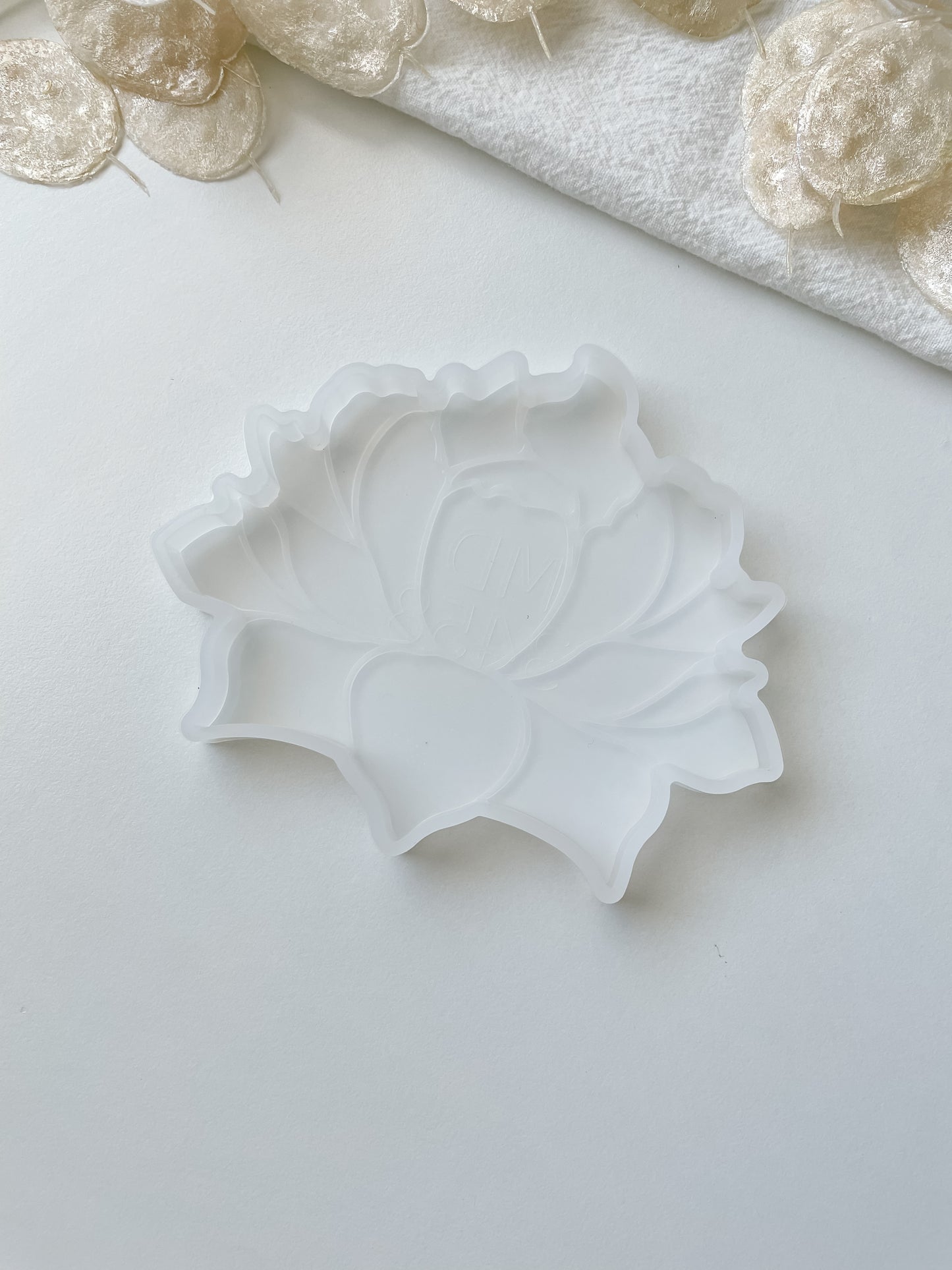 Silikonform lotus 98x108x9,5mm