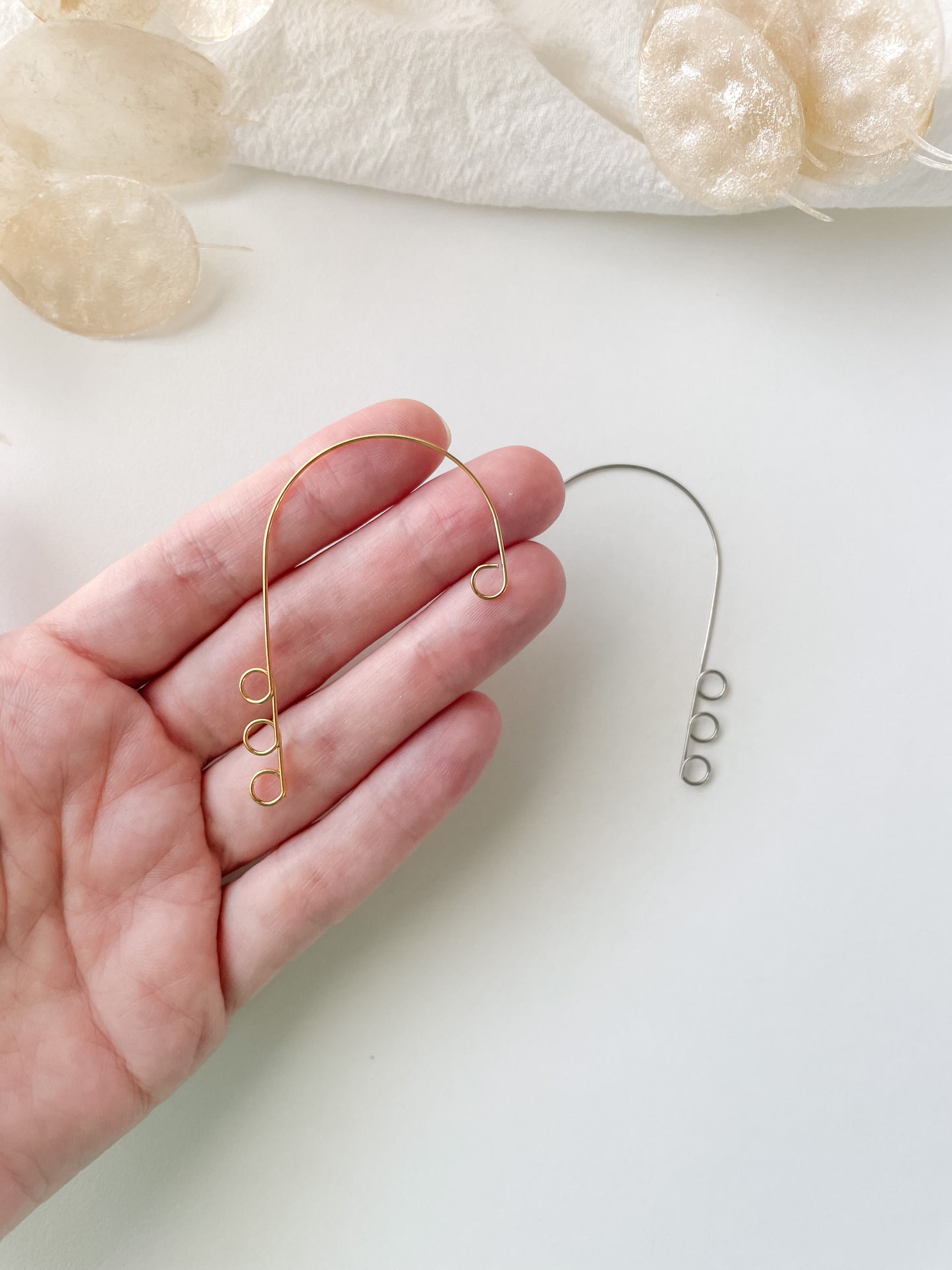 Earcuff korvakoru, kirurginteräs, 1kpl