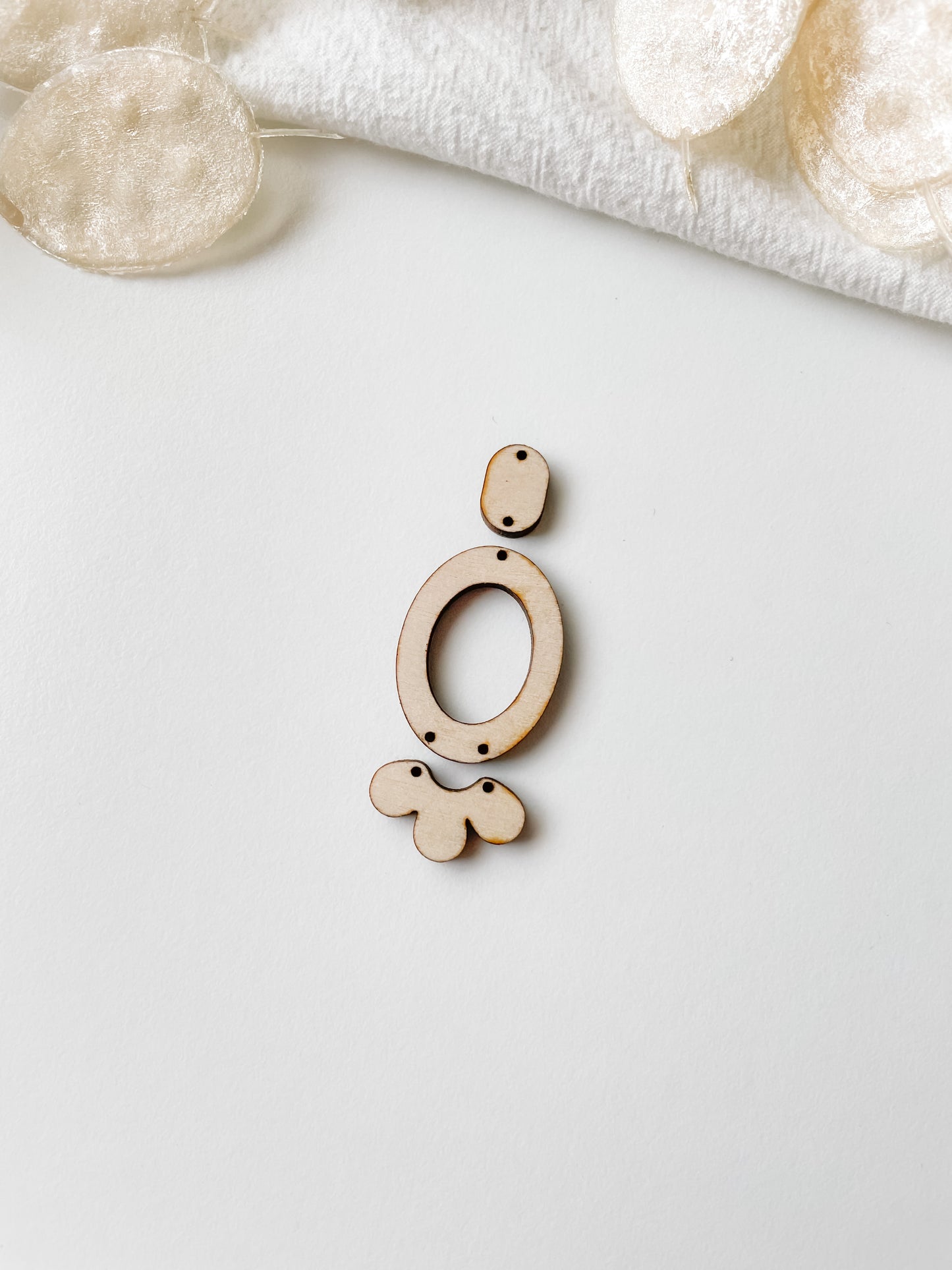 Riipus koivuvaneri setti 65mm, 1pari, m7