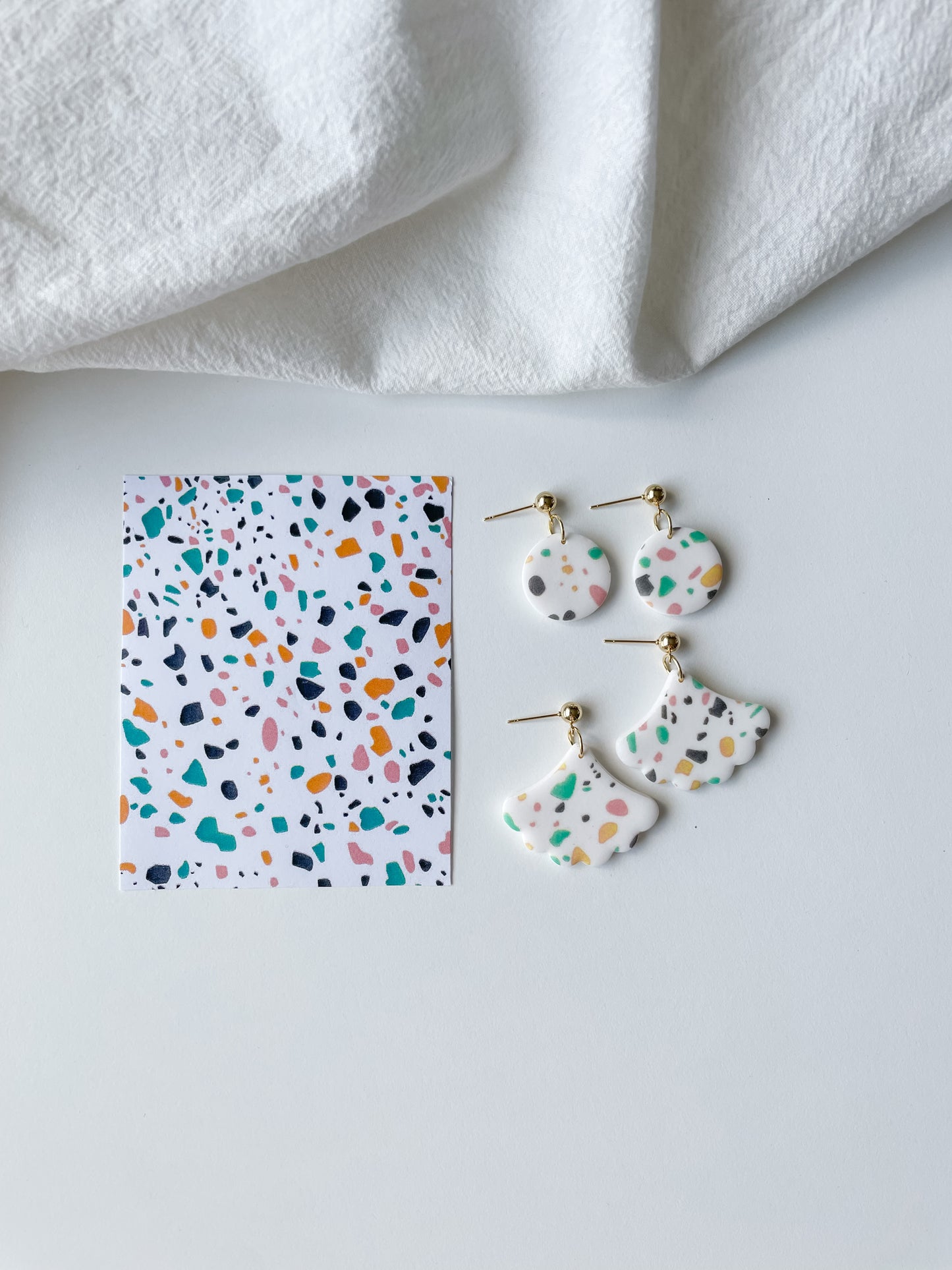 Siirtokuvapaperi terrazzo, 6x9cm